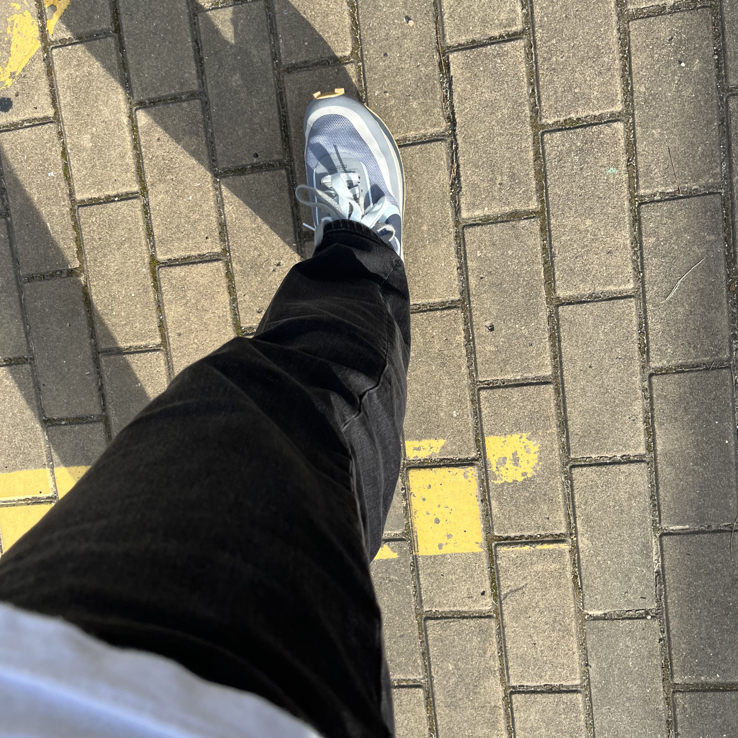 Nike x Sacai x Clot LDWaffle Cool Grey 착용 스타일