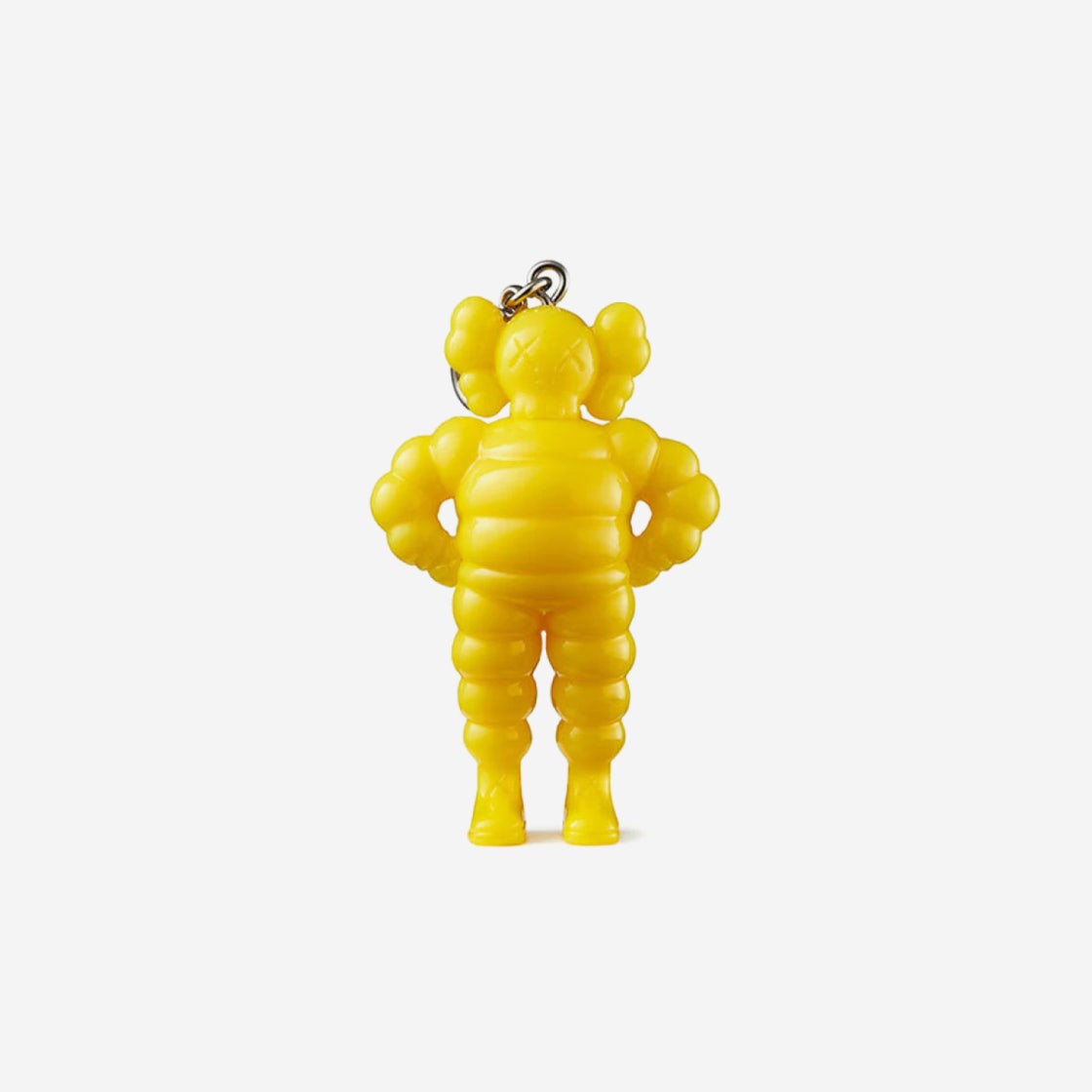 카우스 도쿄 퍼스트 첨 키체인 옐로우 Kaws KREAM