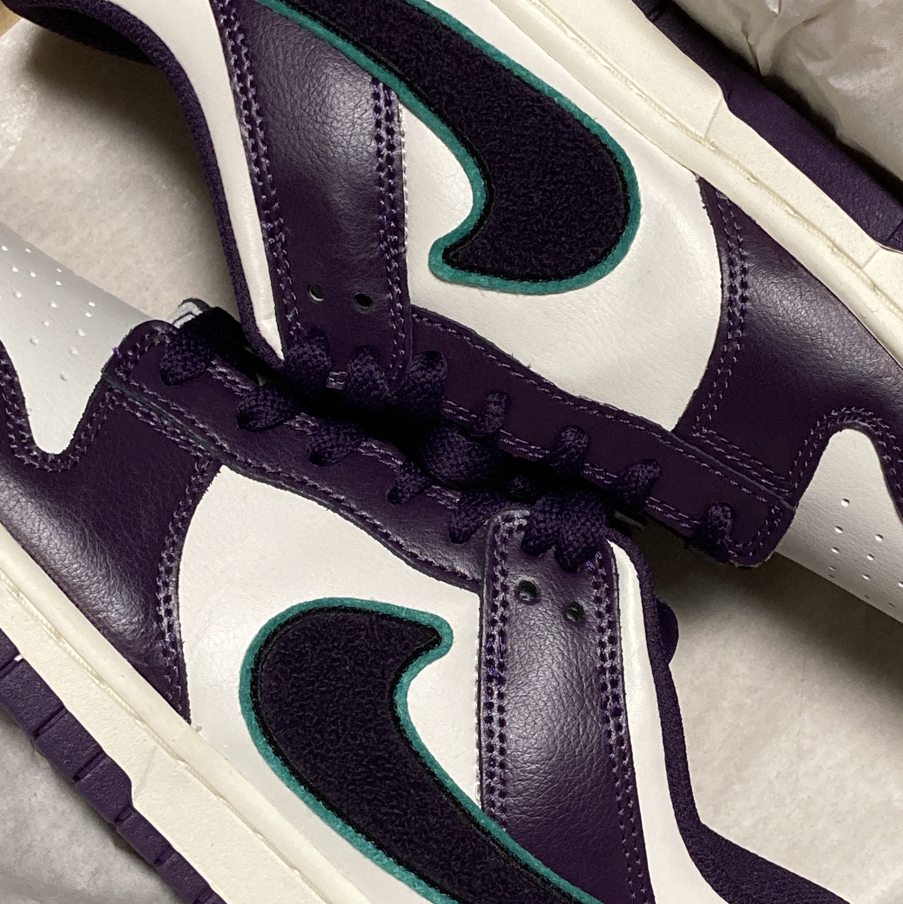 Nike Dunk Low Grand Purple 착용 스타일