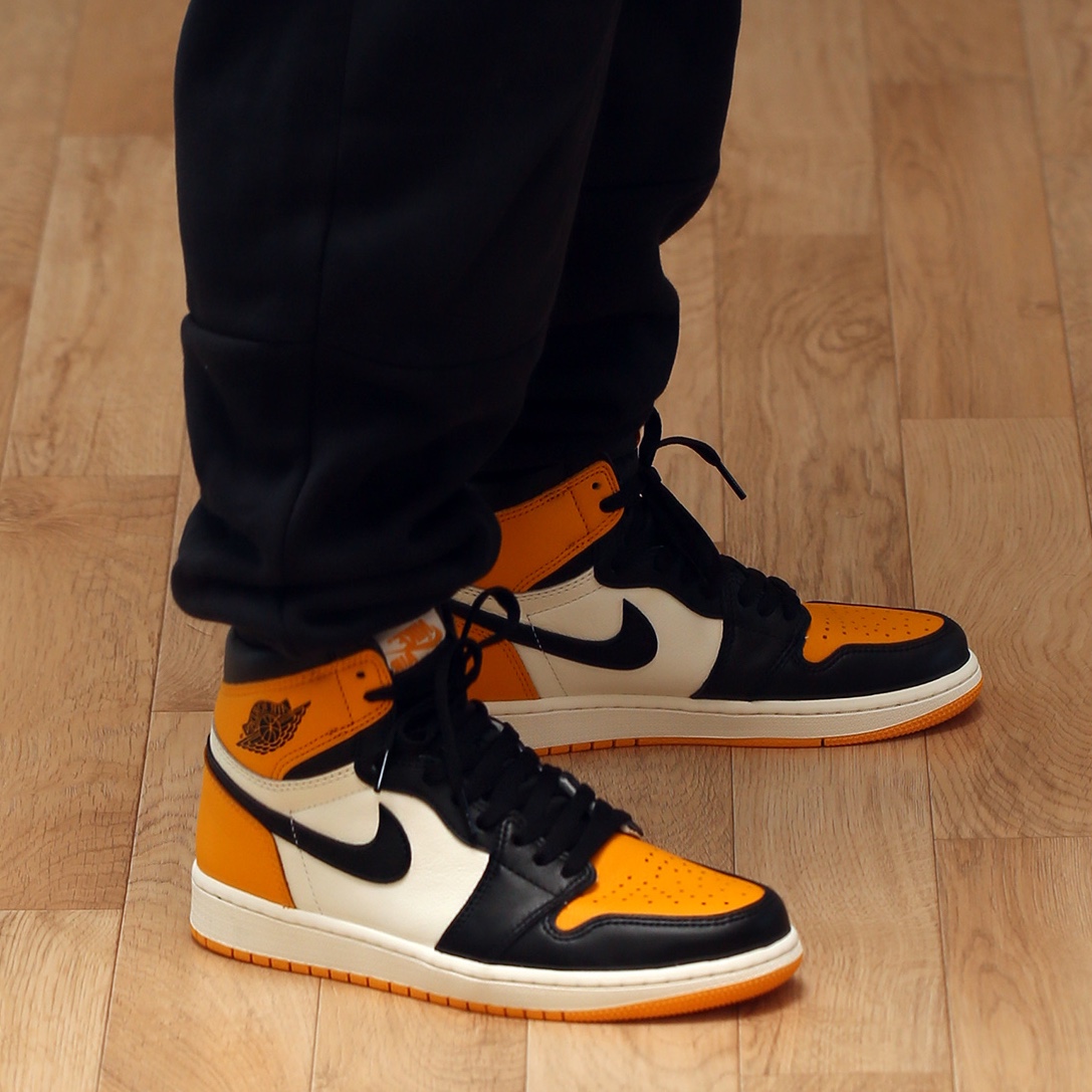 Jordan 1 Retro High OG Taxi, (GS) Jordan 1 Retro High OG Taxi 착용 스타일 - 2