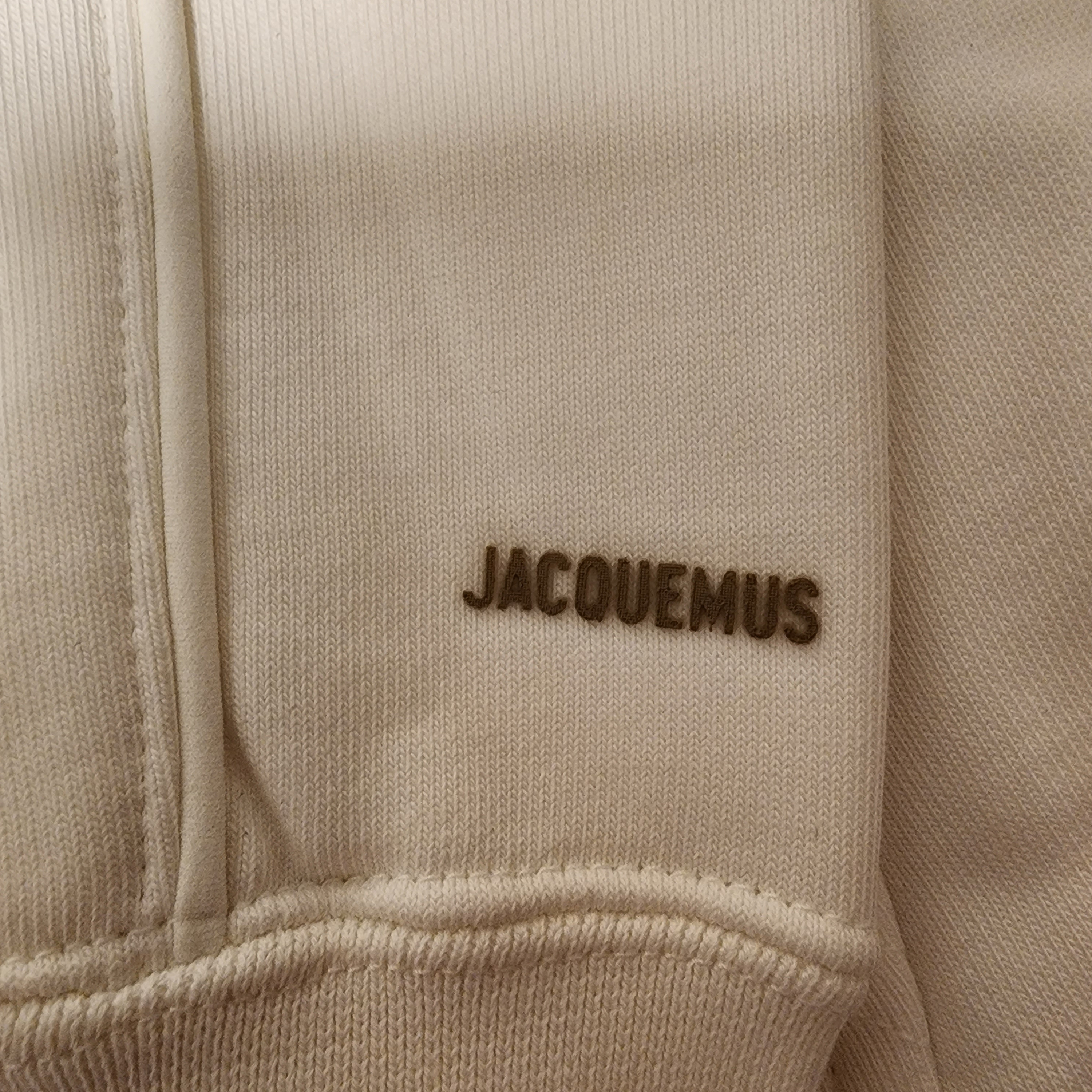 Nike x Jacquemus NRG Fleece Hoodie Sail - US/EU 착용 스타일 - 3