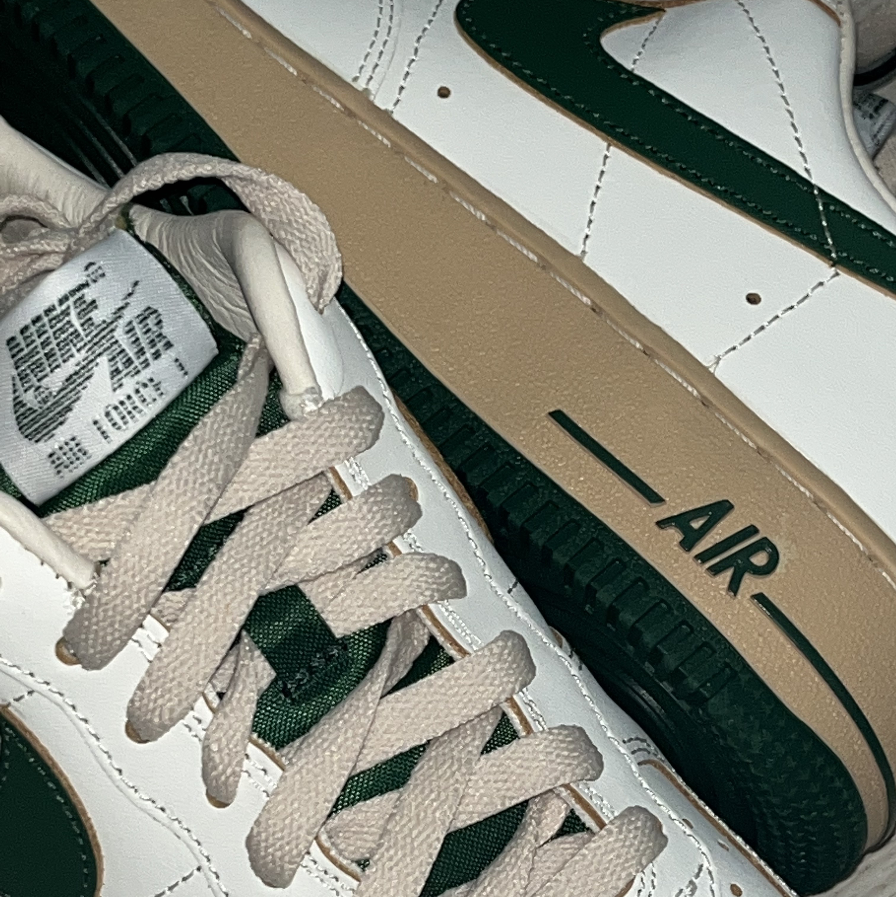 (W) Nike Air Force 1 Low Gorge Green 착용 스타일 - 1