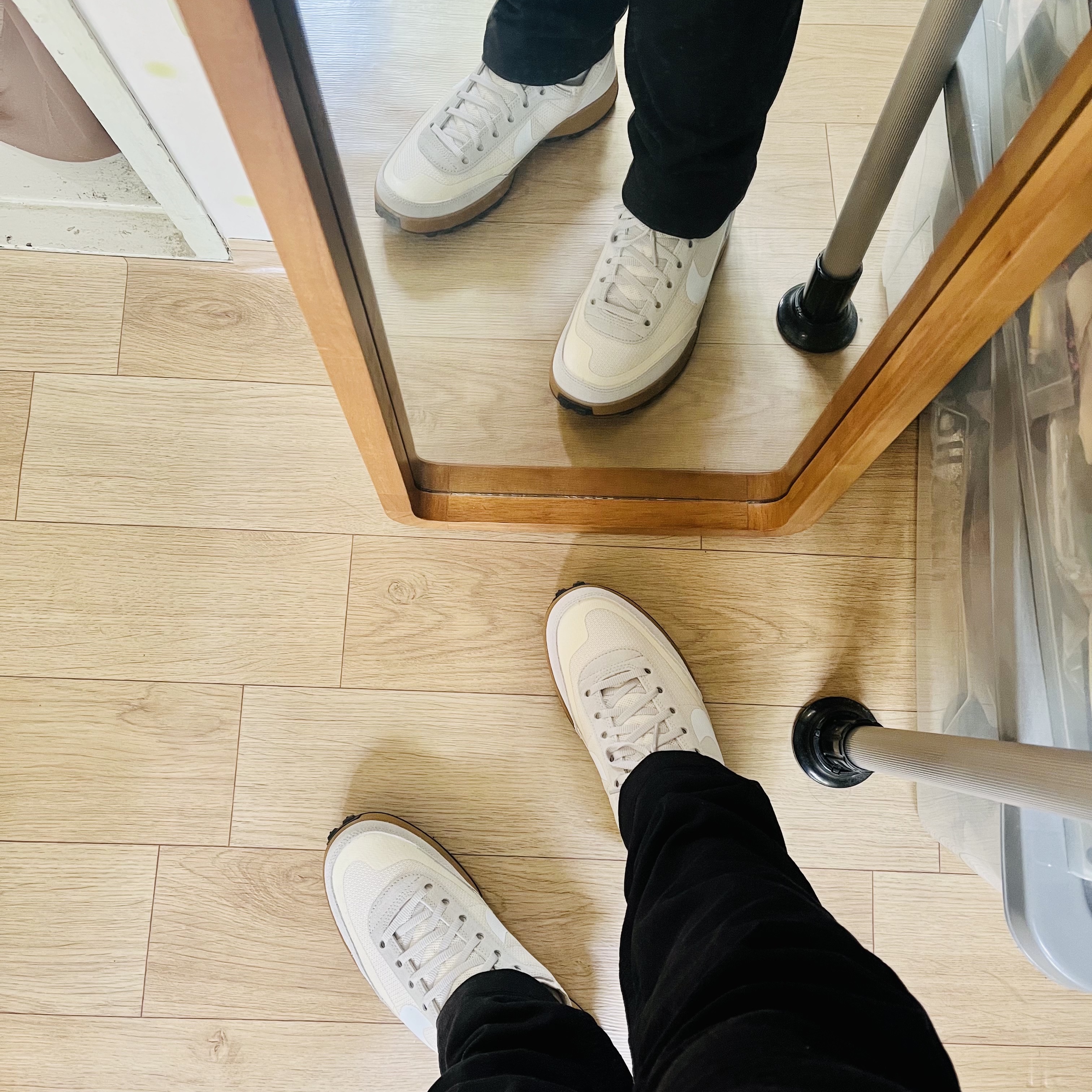 Nike x Tom Sachs General Purpose Shoe Light Cream 착용 스타일
