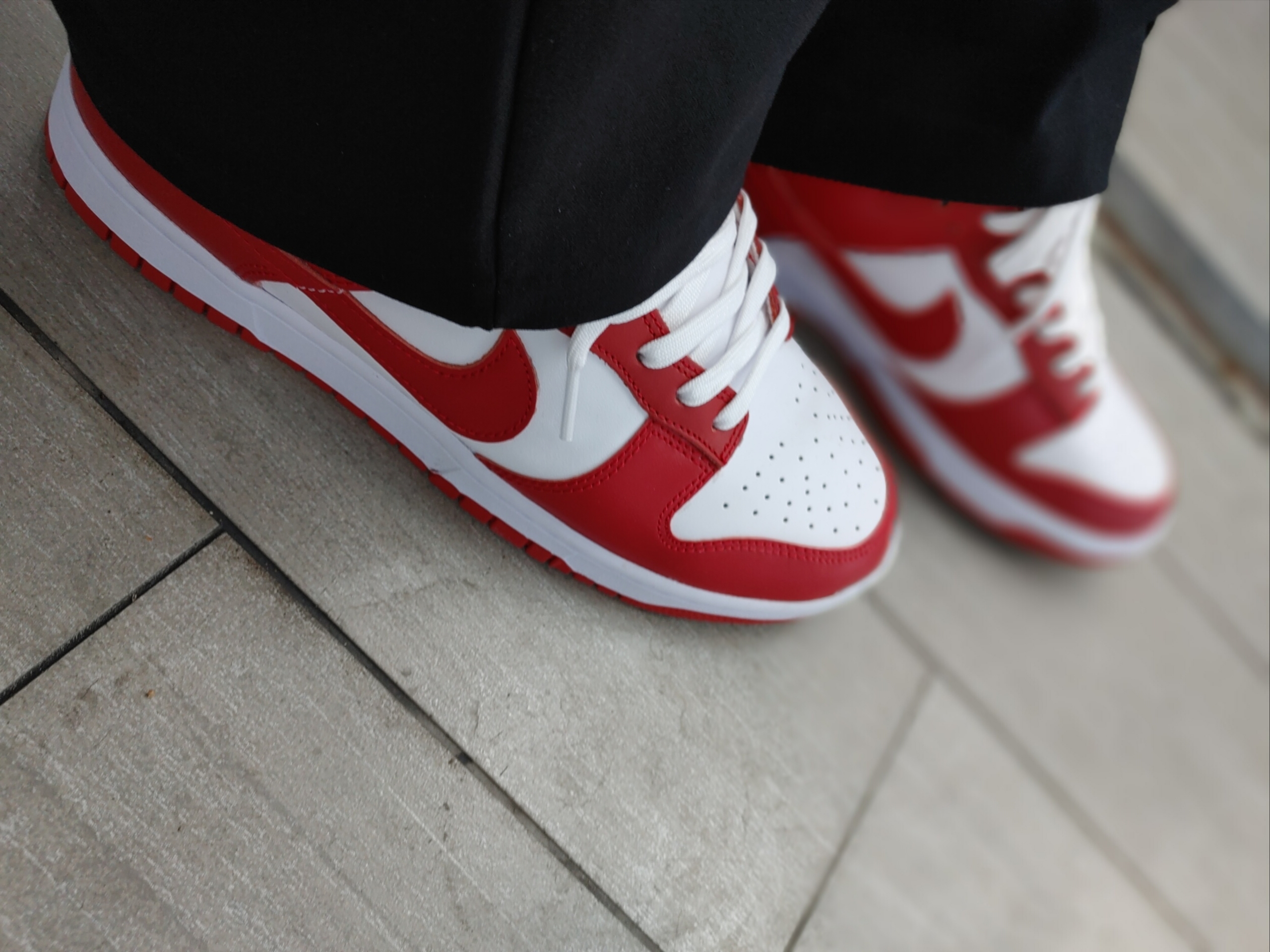 Nike Dunk Low Retro Gym Red 착용 스타일