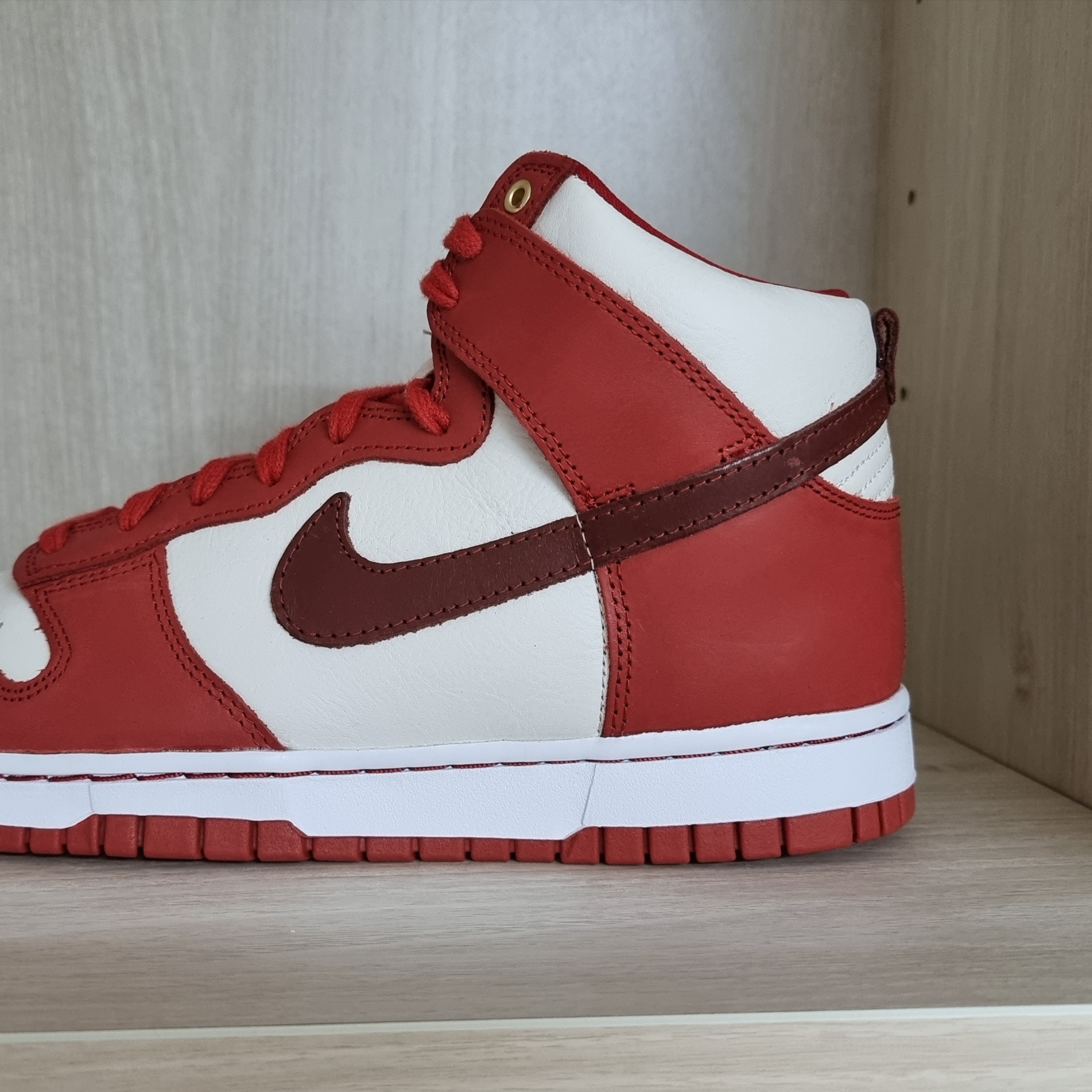 (W) Nike Dunk High LXX Cinnabar 착용 스타일 - 2