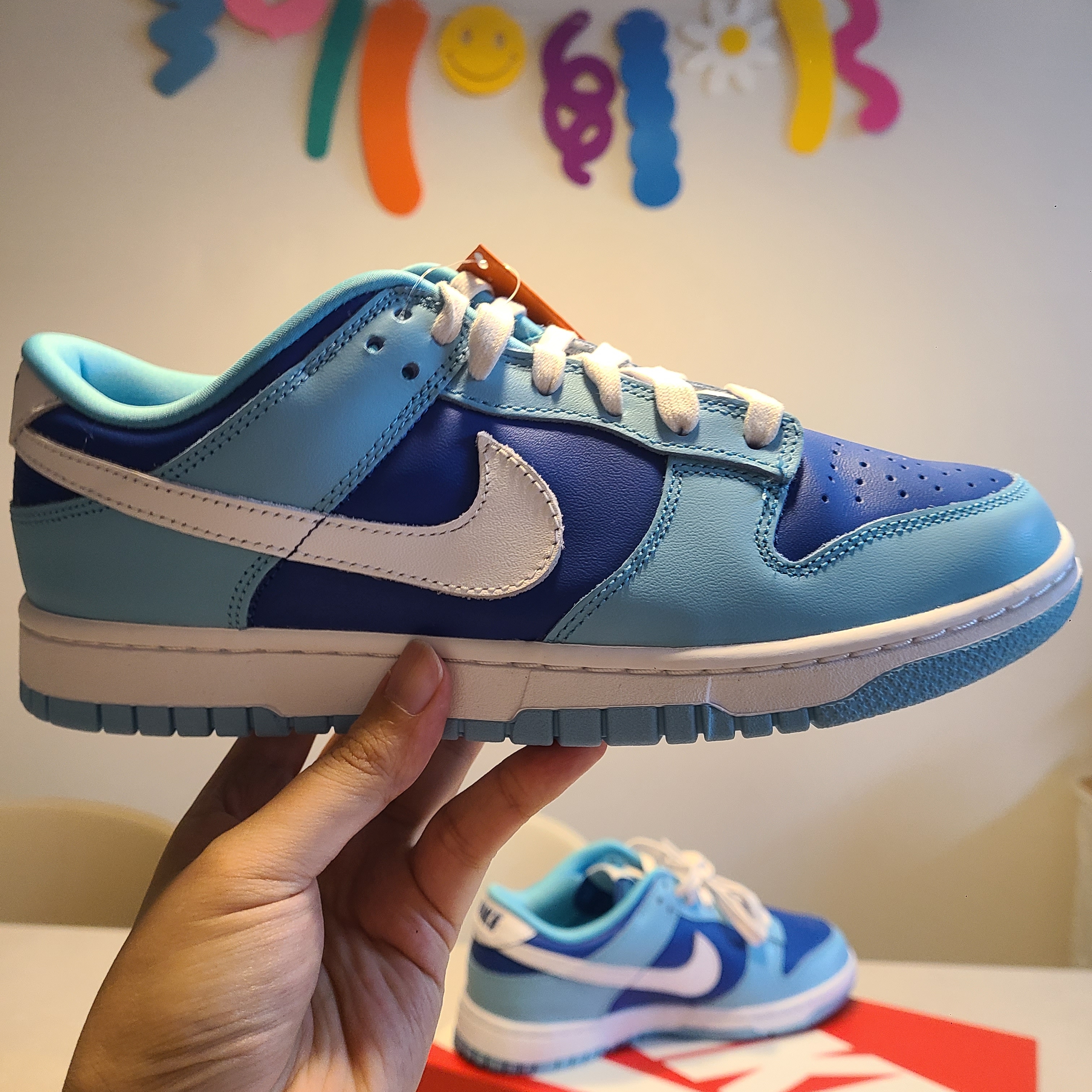 Nike Dunk Low Retro QS Argon 착용 스타일