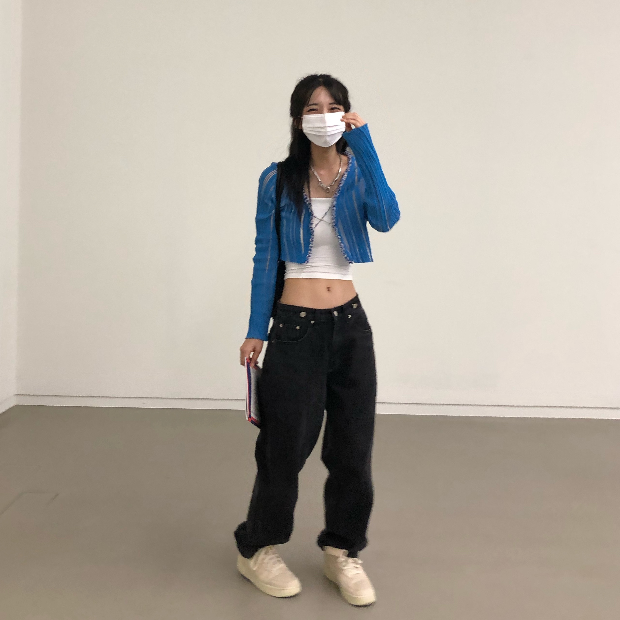 Nike x Stussy Air Force 1 '07 Mid SP Fossil 착용 스타일 - 1