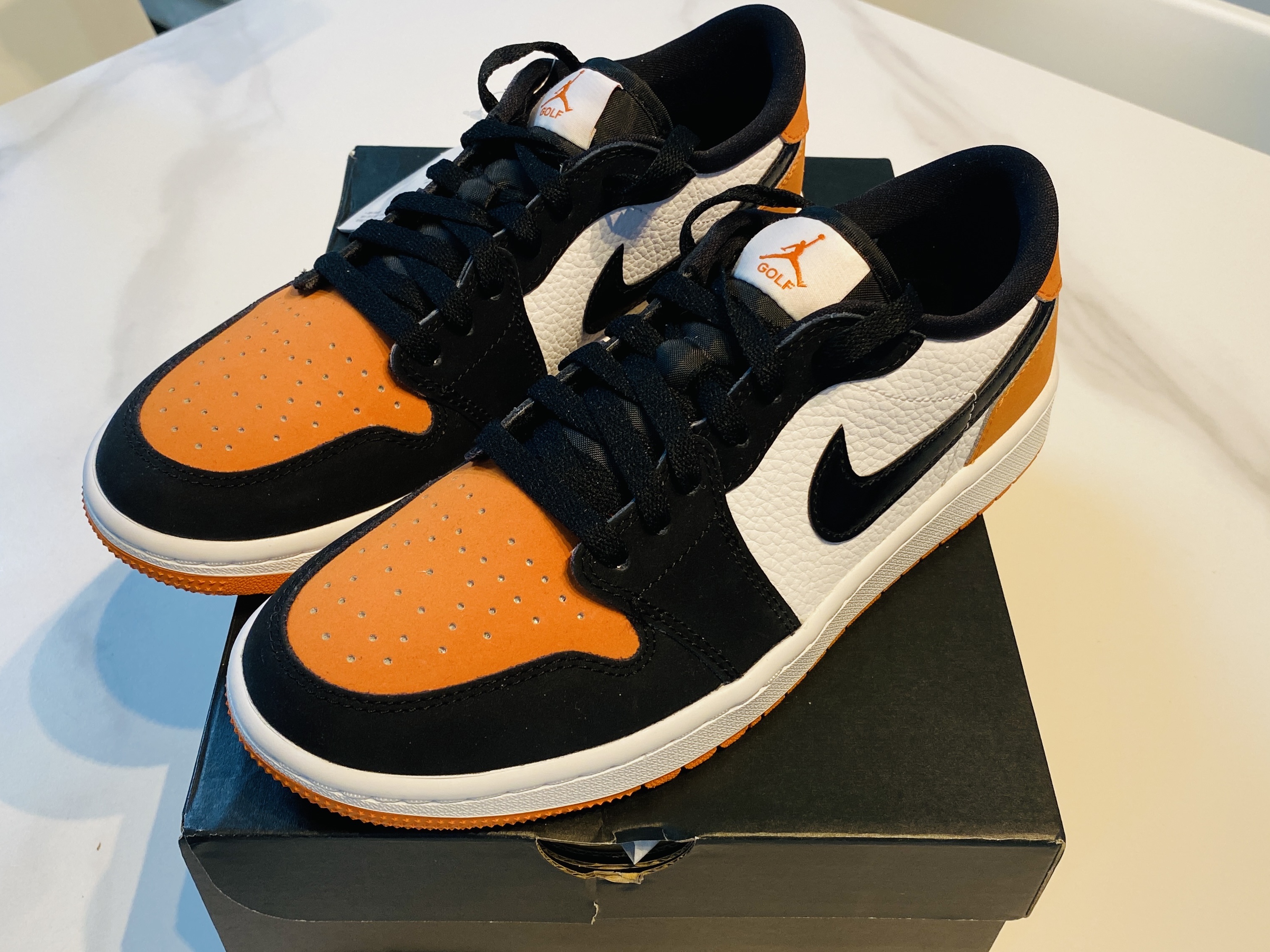 Jordan 1 Low Golf Starfish 착용 스타일 - 1