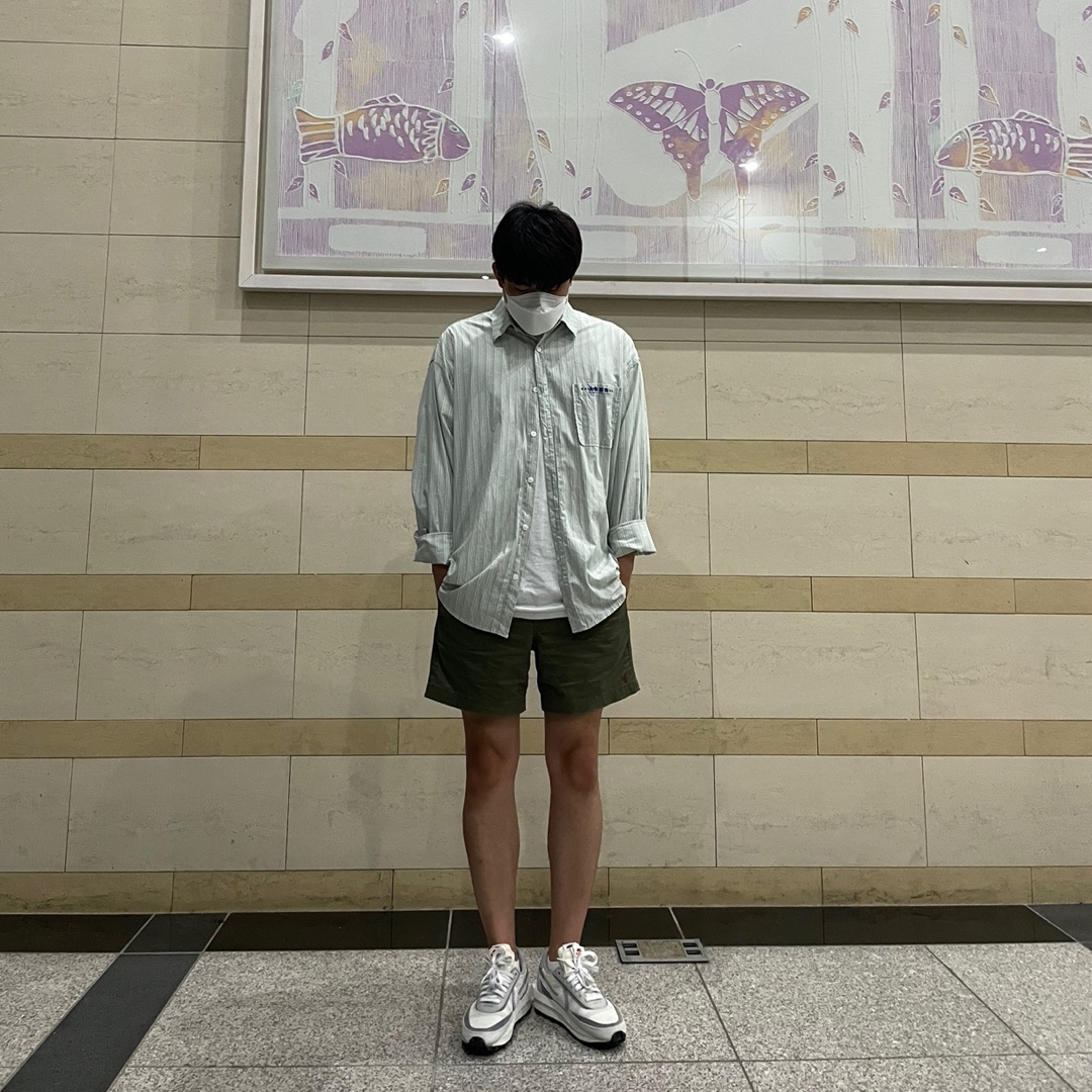Nike x Sacai LDWaffle Summit White 착용 스타일