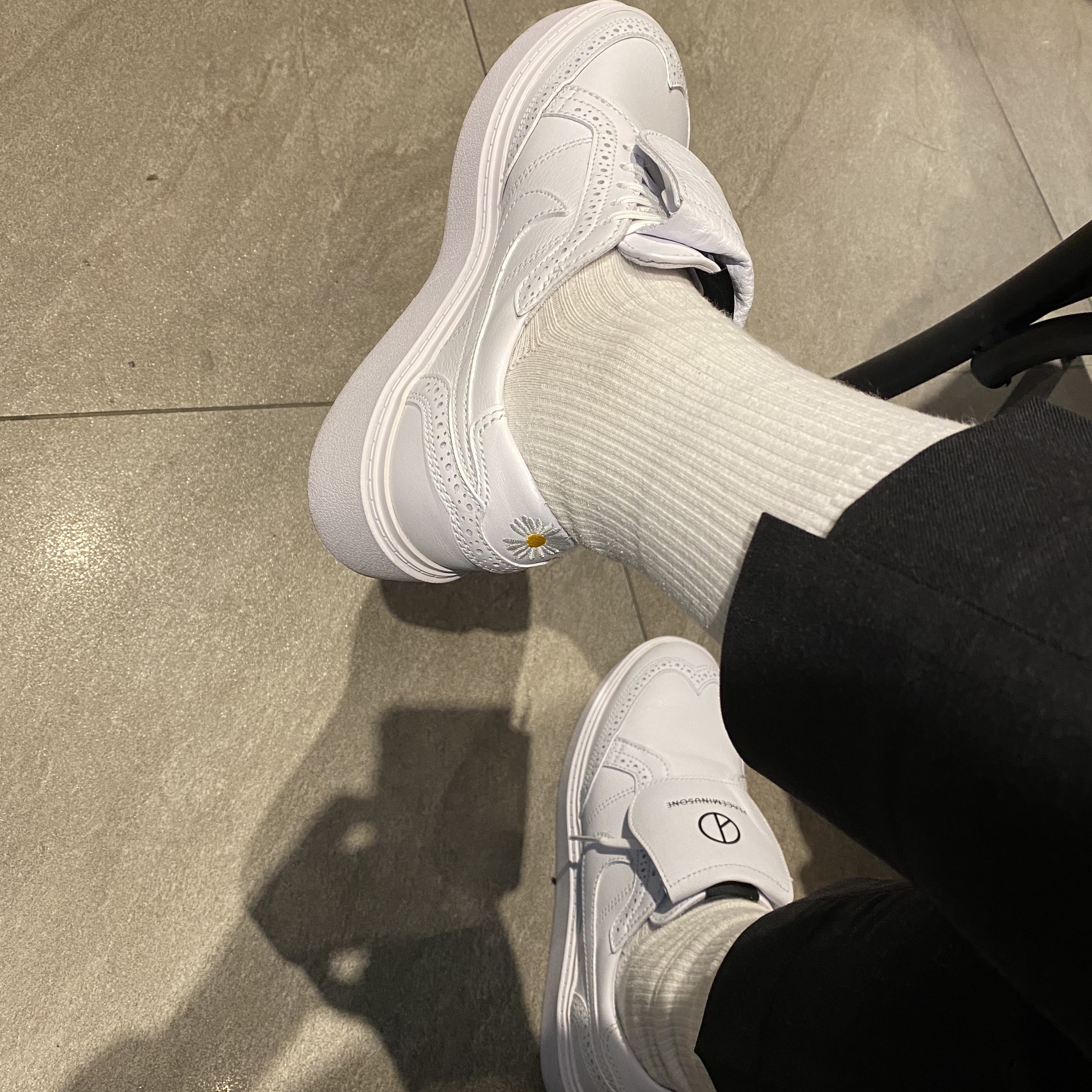 Nike x Peaceminusone Kwondo1 White 착용 스타일