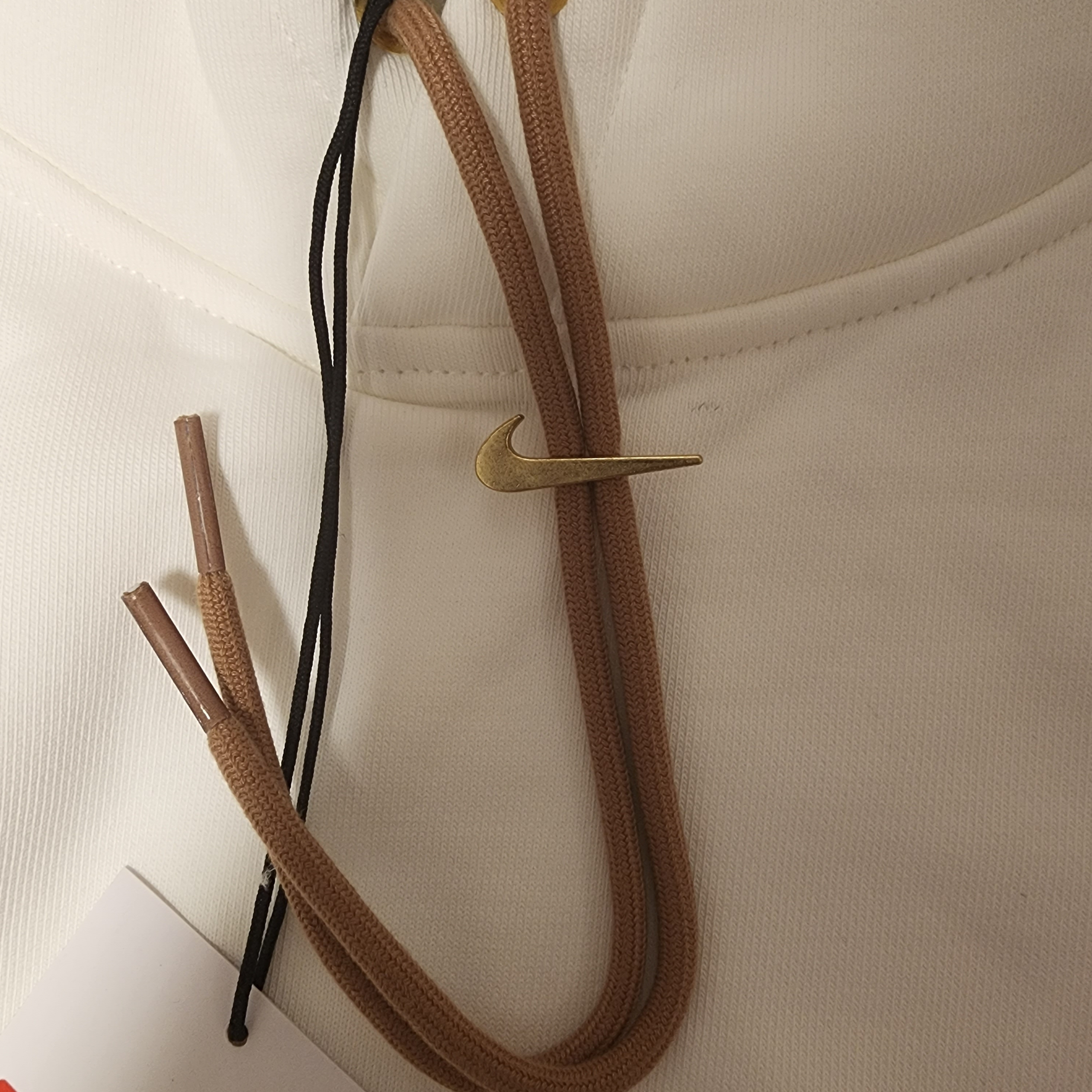 Nike x Jacquemus NRG Fleece Hoodie Sail - US/EU 착용 스타일 - 2