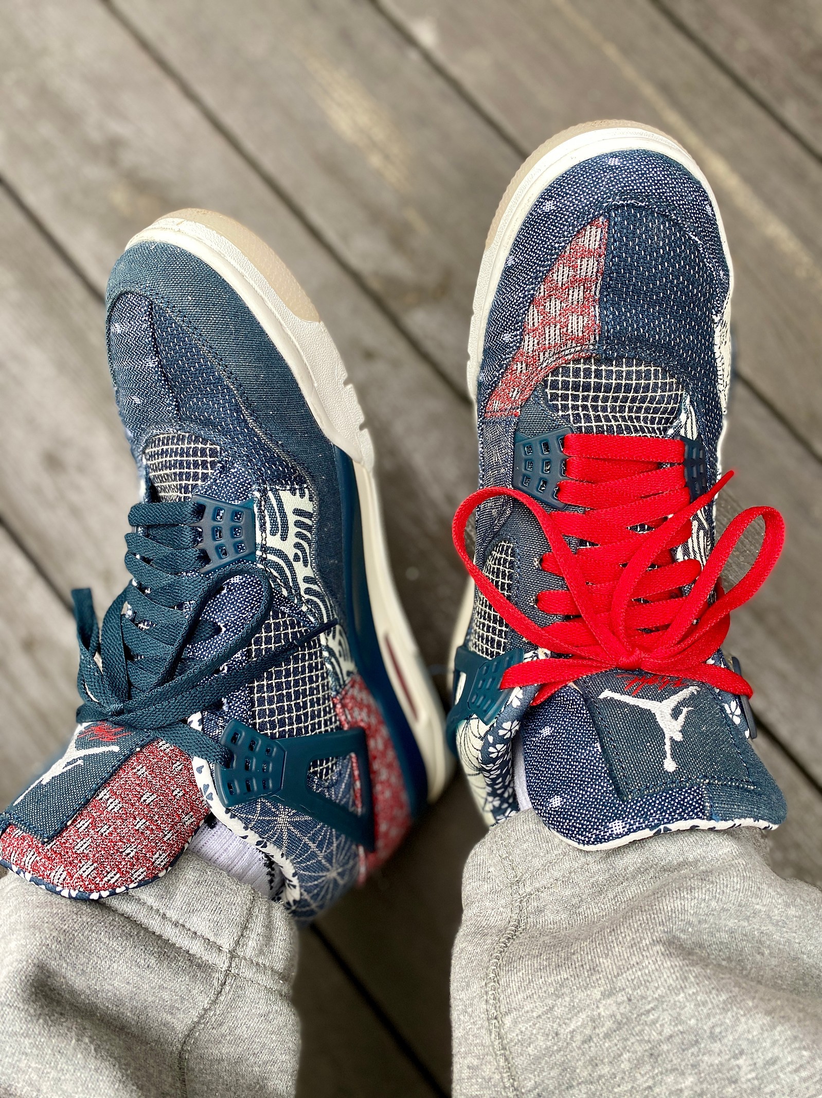 Jordan 4 Retro SE Deep Ocean 착용 스타일