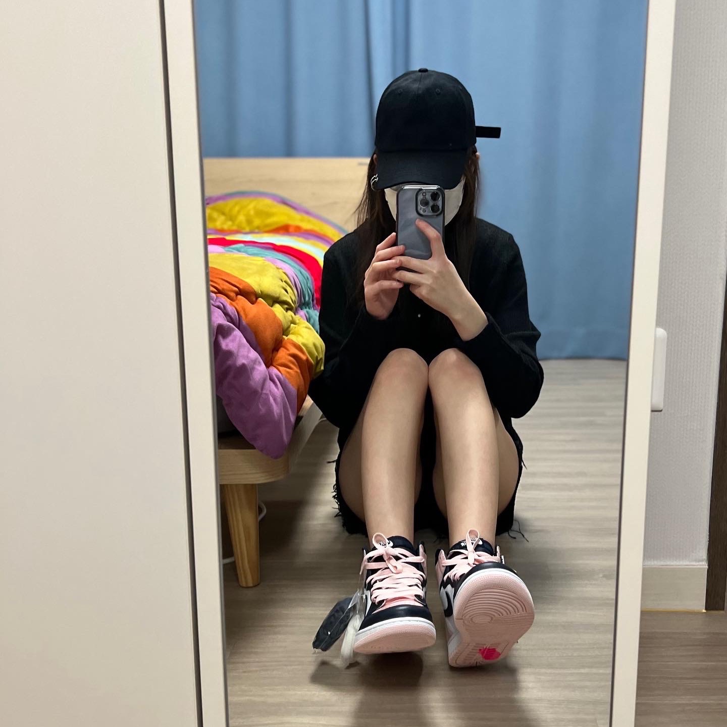 (W) Jordan 1 Retro High OG Atmosphere 착용 스타일 - 3
