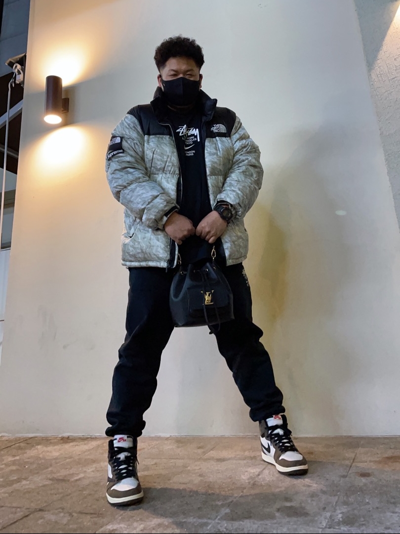 Jordan 1 x Travis Scott Retro High OG SP Mocha, Nike x Stussy NRG ZR Fleece Pants Black - US/EU 착용 스타일