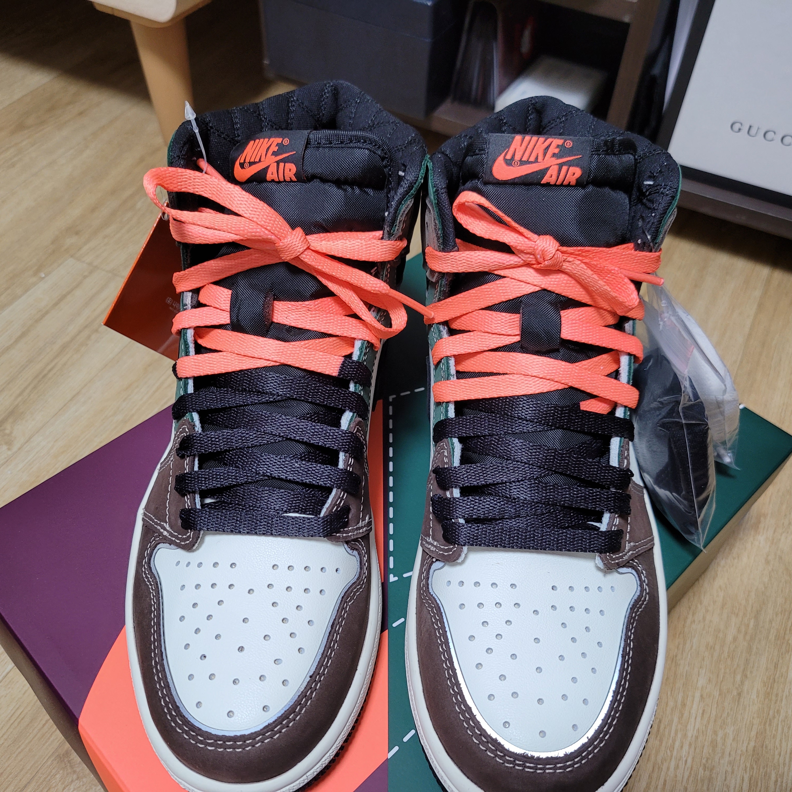 Jordan 1 Retro High OG Craft 착용 스타일 - 1
