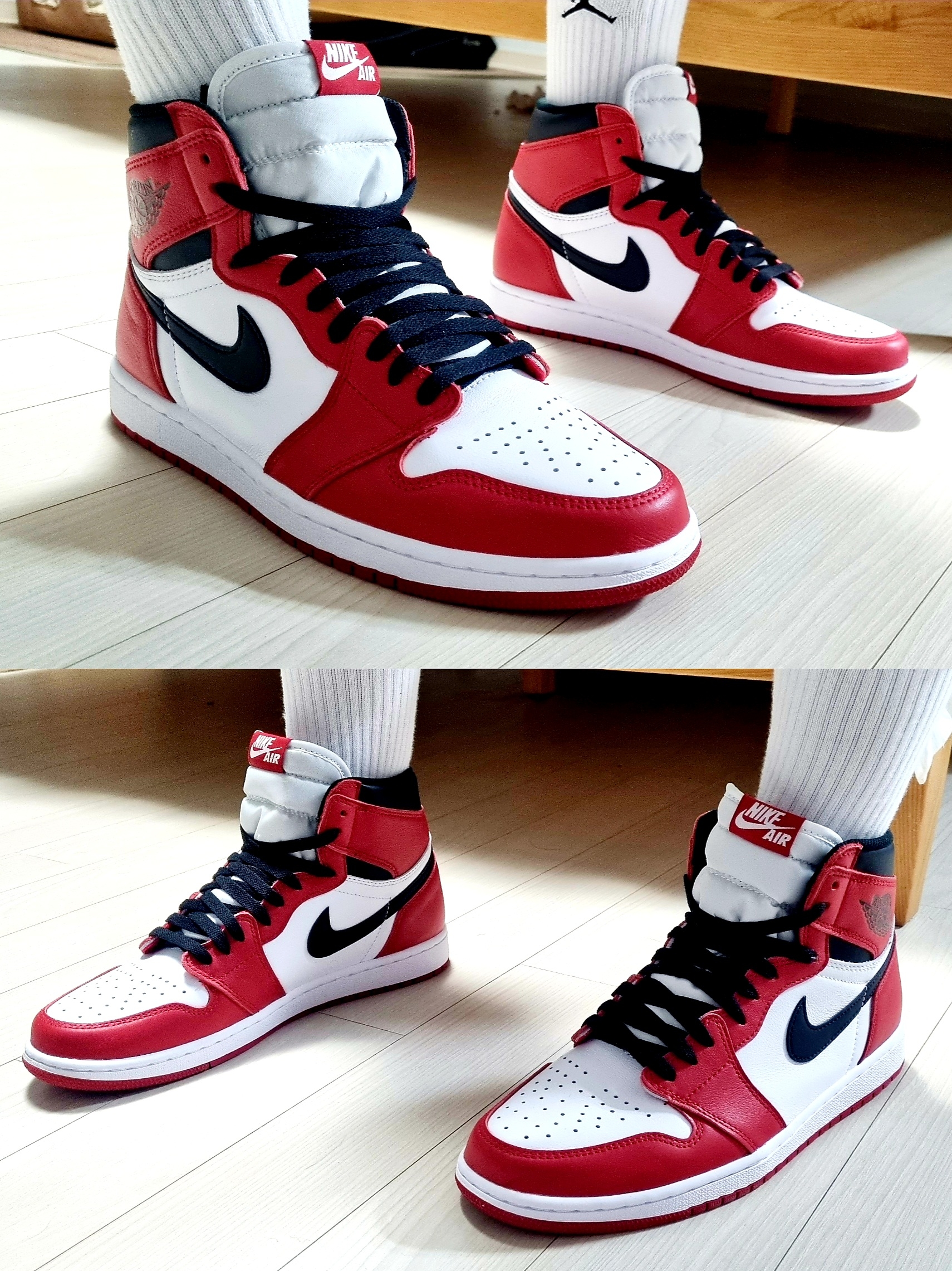 Jordan 1 Retro High OG Chicago 2015 착용 스타일