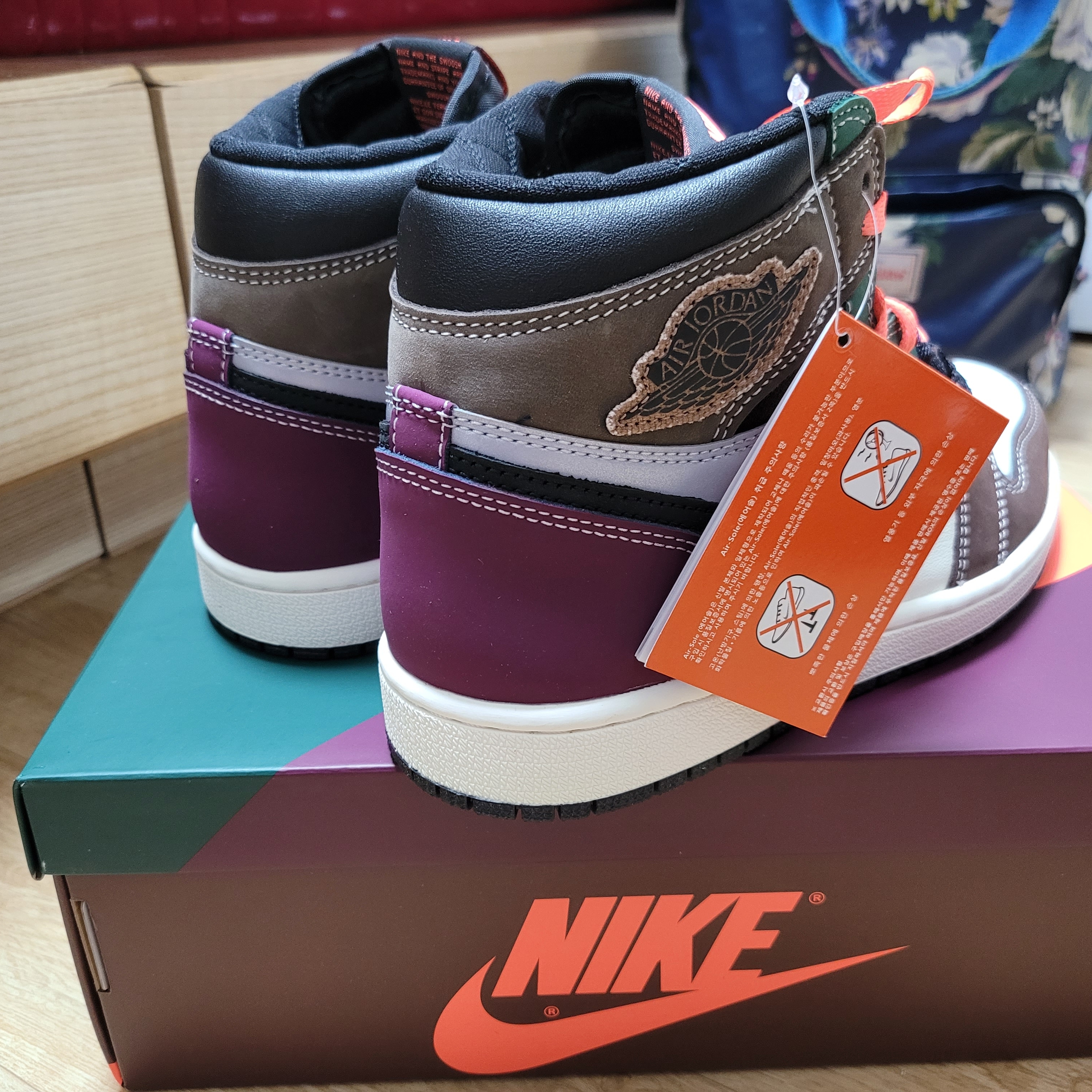Jordan 1 Retro High OG Craft 착용 스타일 - 3