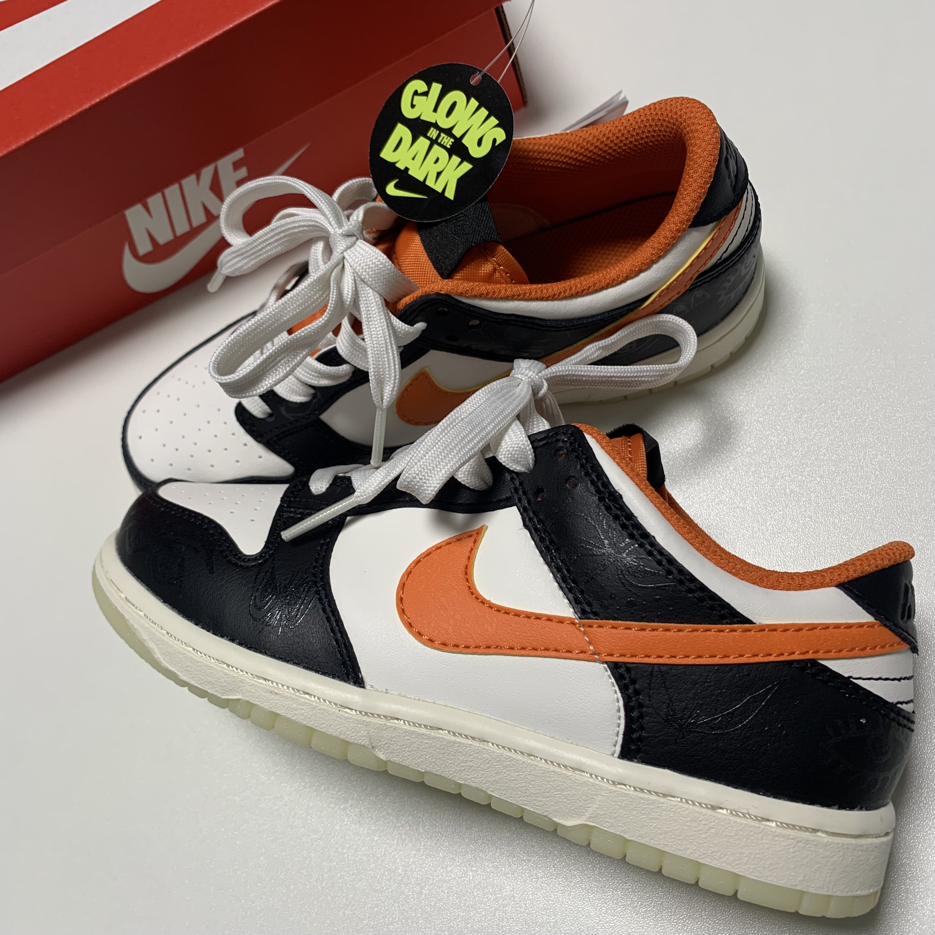 (PS) Nike Dunk Low PRM Halloween 착용 스타일