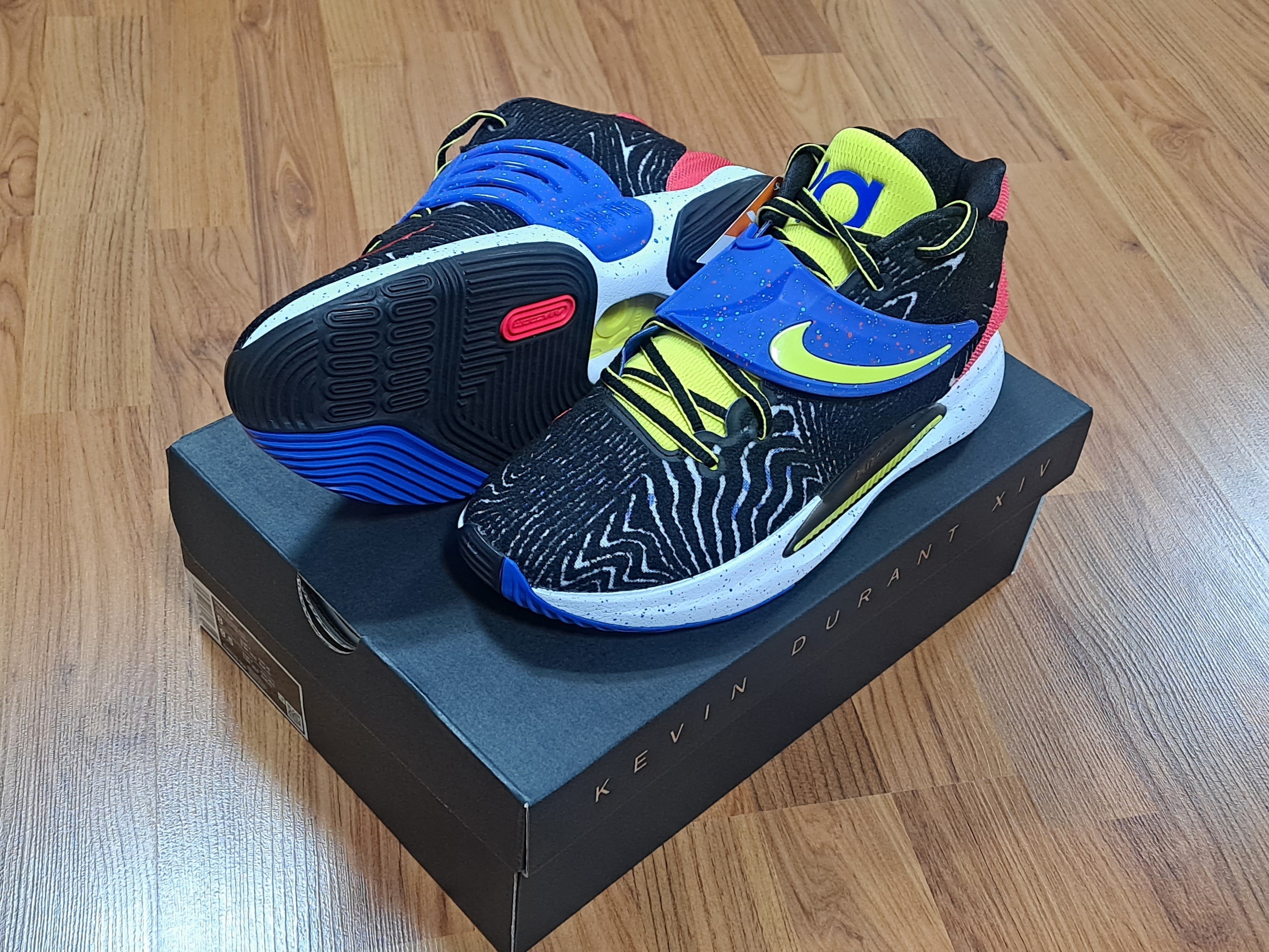 Nike KD 14 EP Art Energy 착용 스타일 - 2