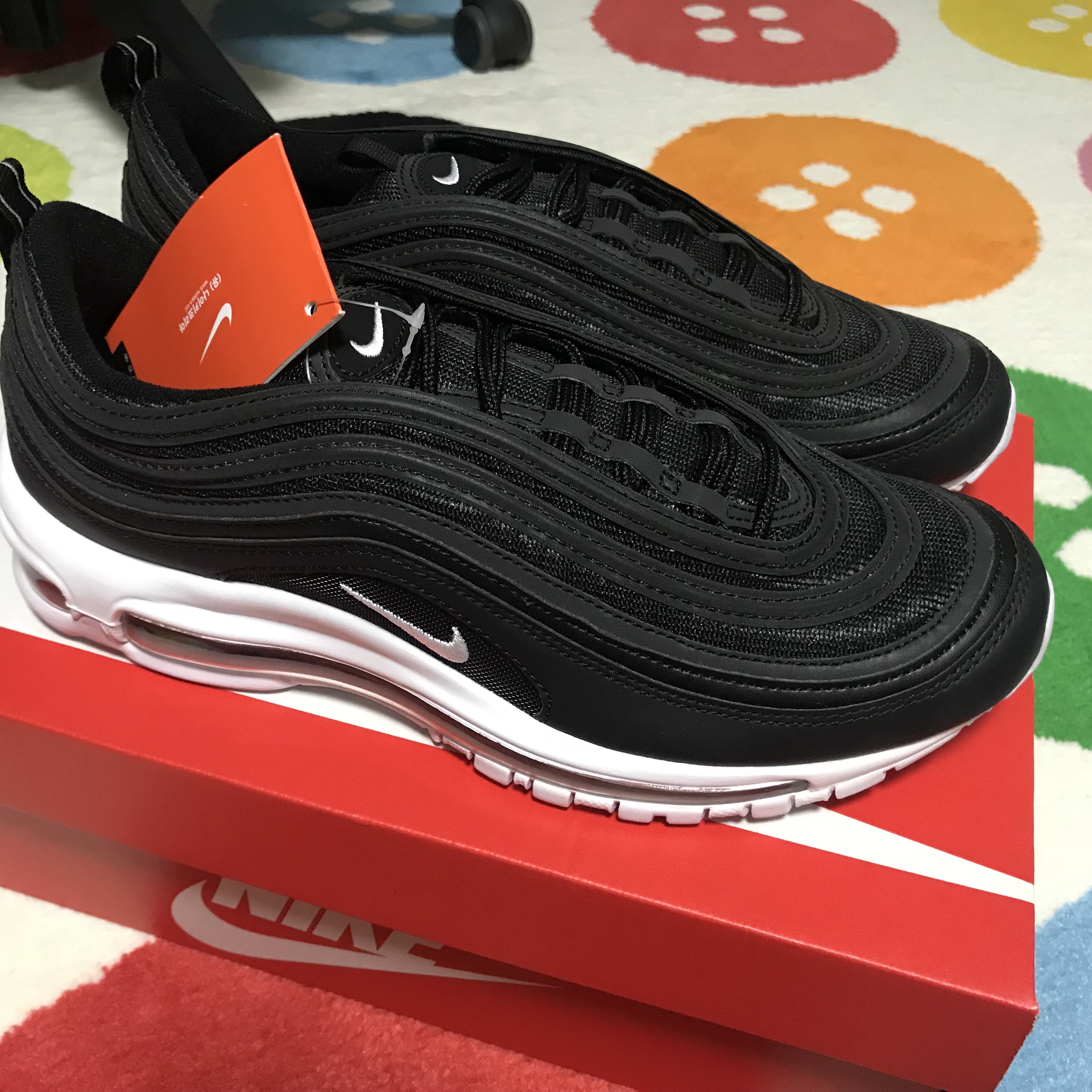 Nike Air Max 97 Black White 착용 스타일