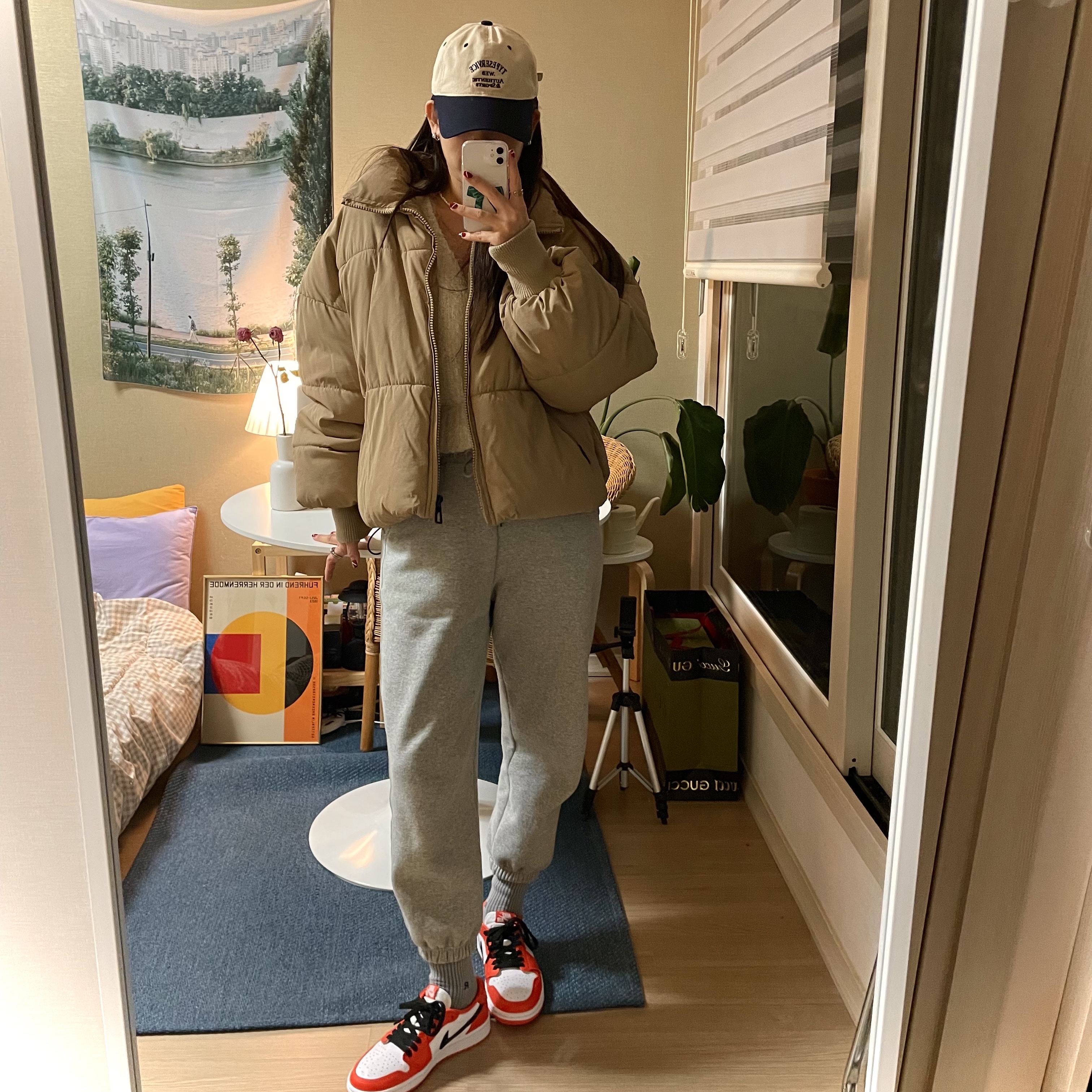 (W) Jordan 1 Low OG Starfish 착용 스타일 - 3