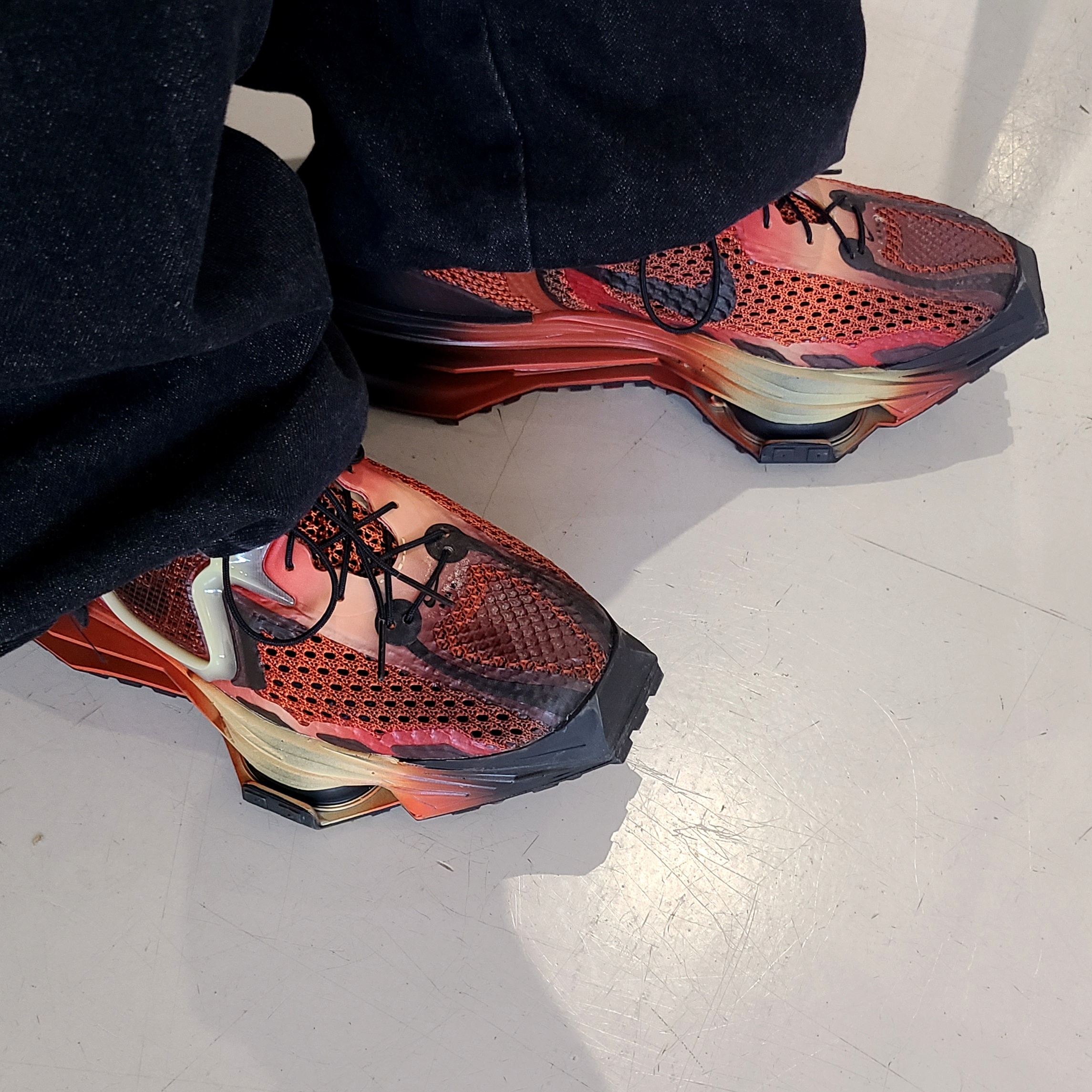 Nike x Matthew M Williams Zoom 004 Rust Factor 착용 스타일