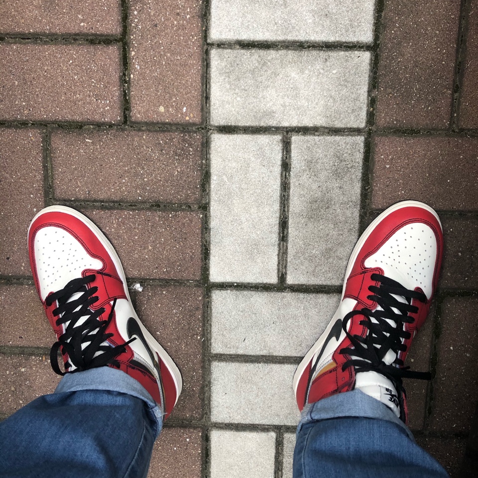 Jordan 1 Retro High OG Defiant SB LA to Chicago 착용 스타일
