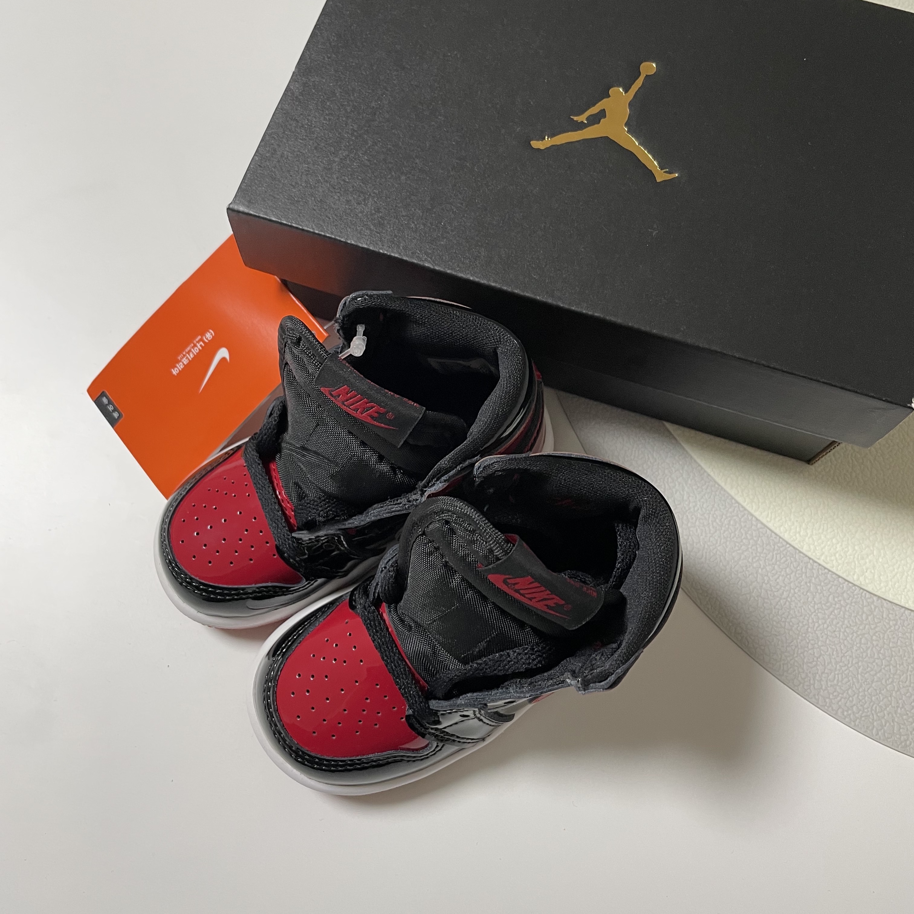 (TD) Jordan 1 Retro High OG Patent Bred 착용 스타일