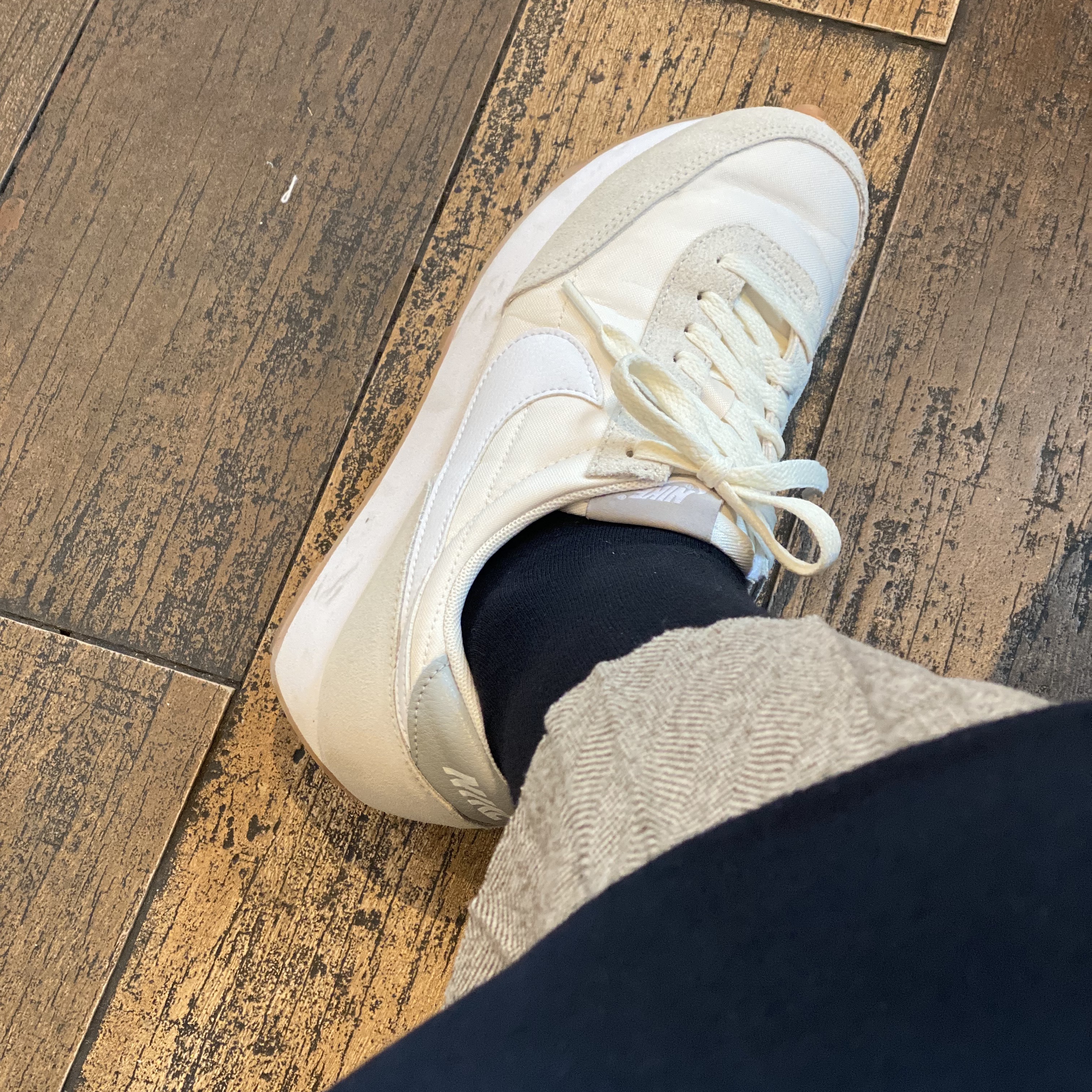 (W) Nike Daybreak Summit White 착용 스타일 - 2
