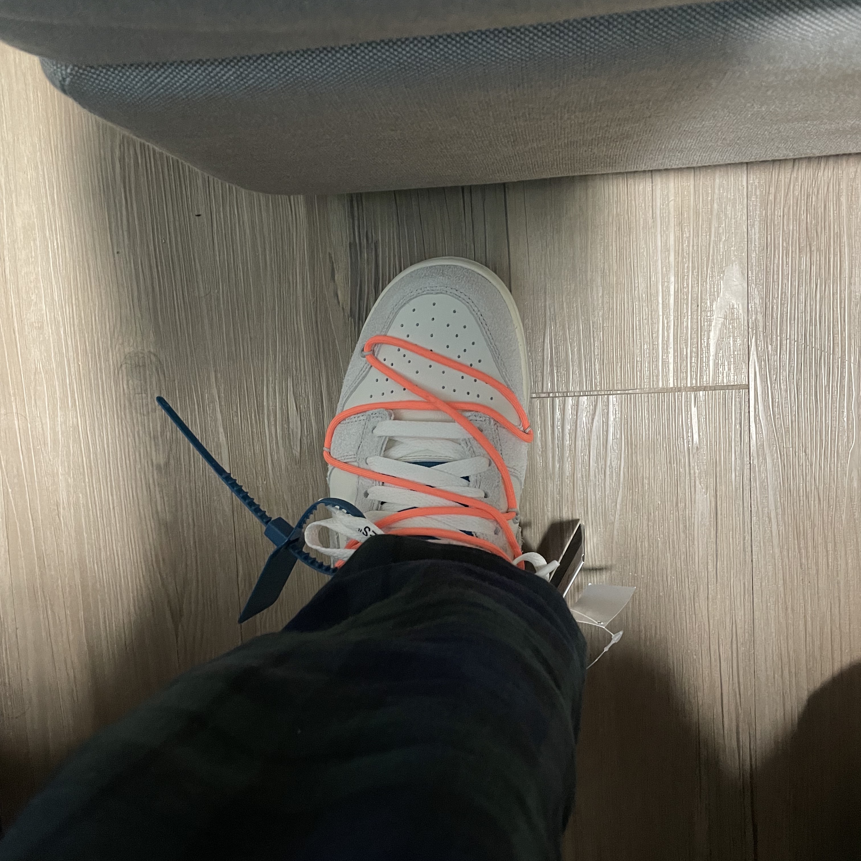 Nike x Off-White Dunk Low The 50 - Lot 19 착용 스타일 - 2