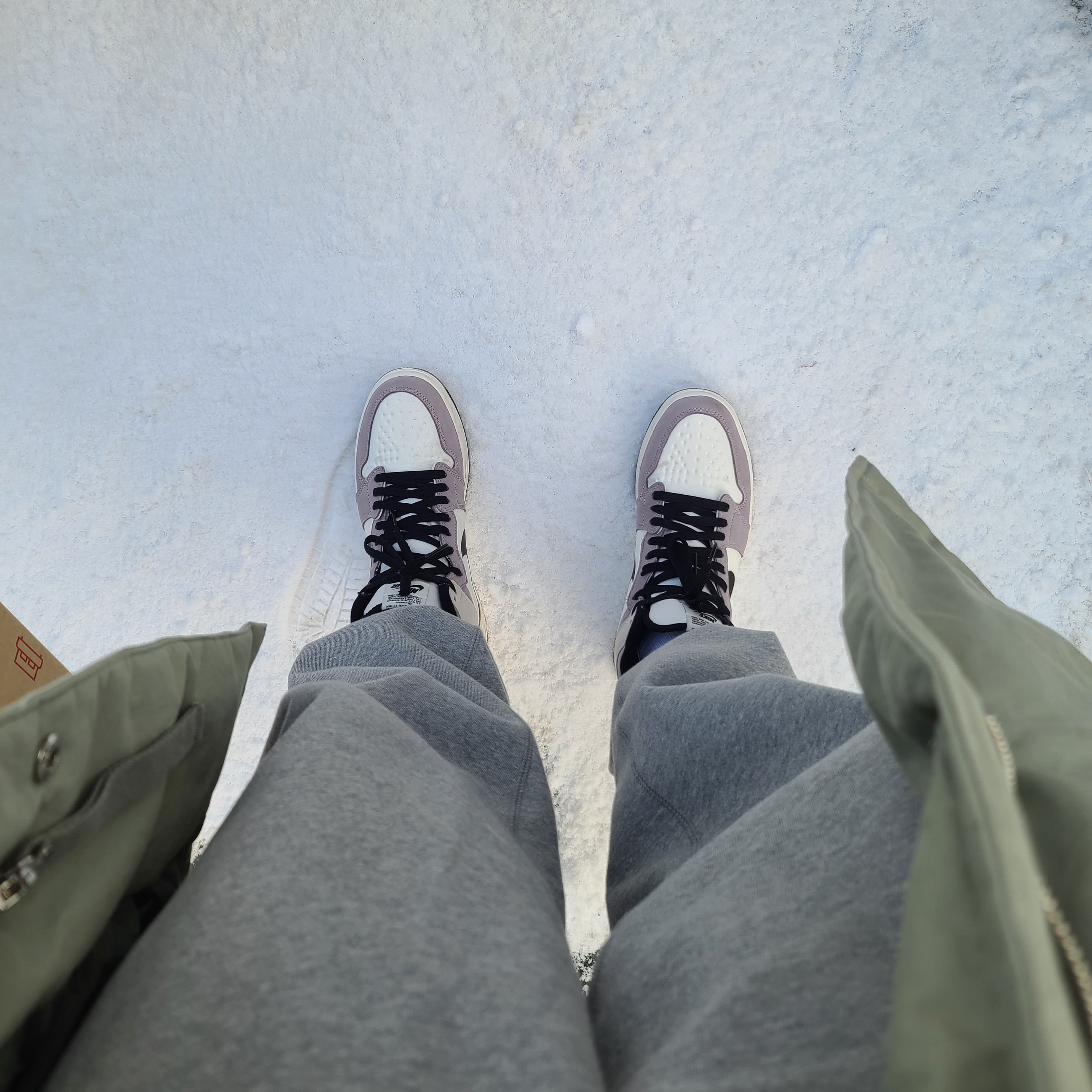 Jordan 1 Element Gore-Tex Sail 착용 스타일