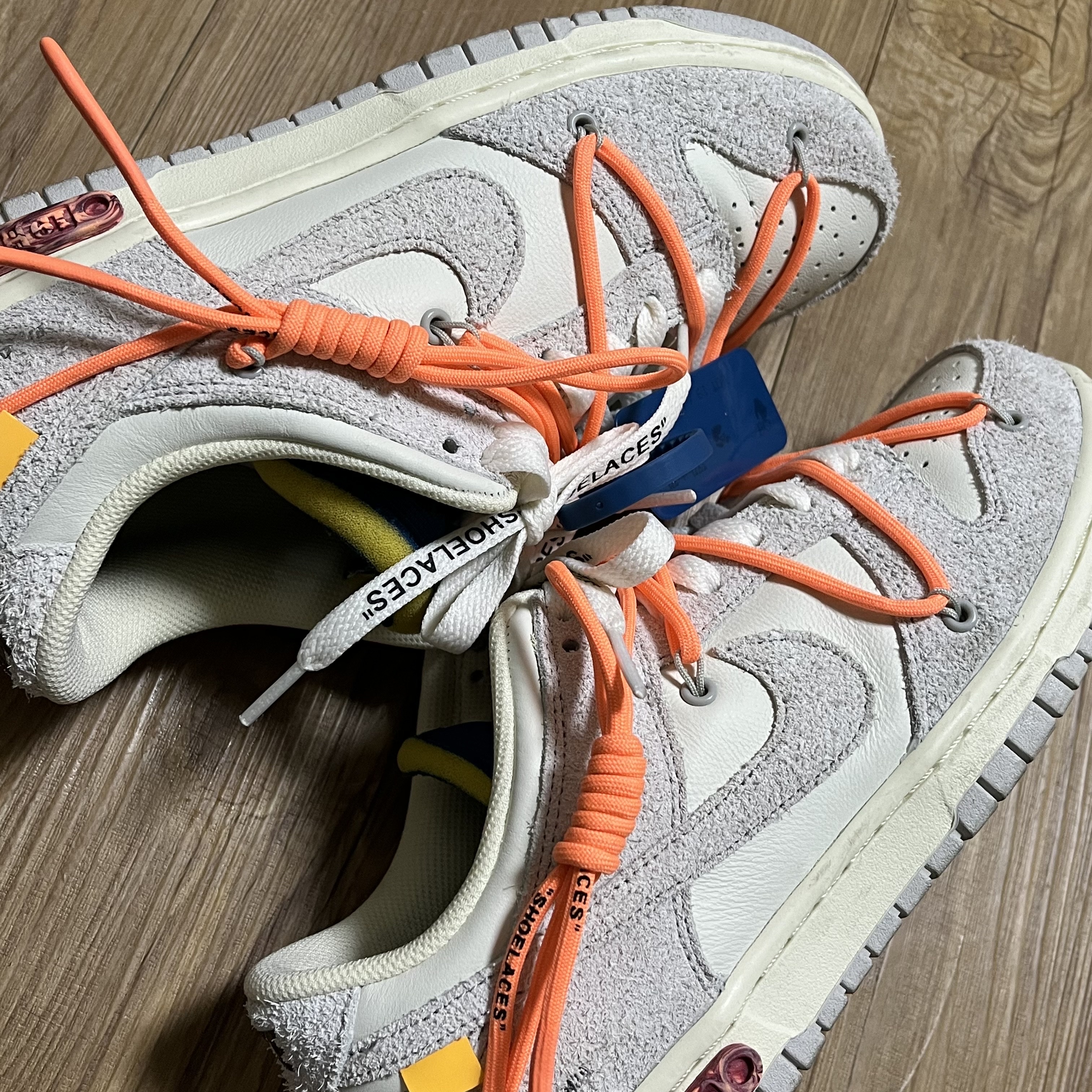 Nike x Off-White Dunk Low The 50 - Lot 19 착용 스타일