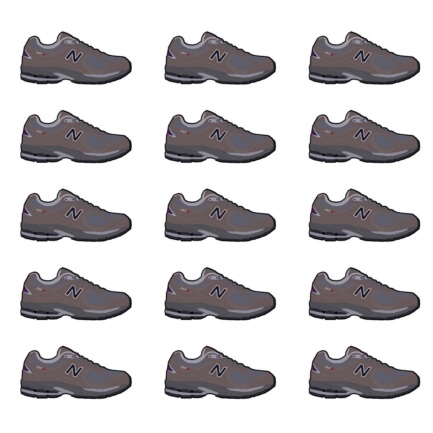 New Balance 2002R Gray 착용 스타일 - 2