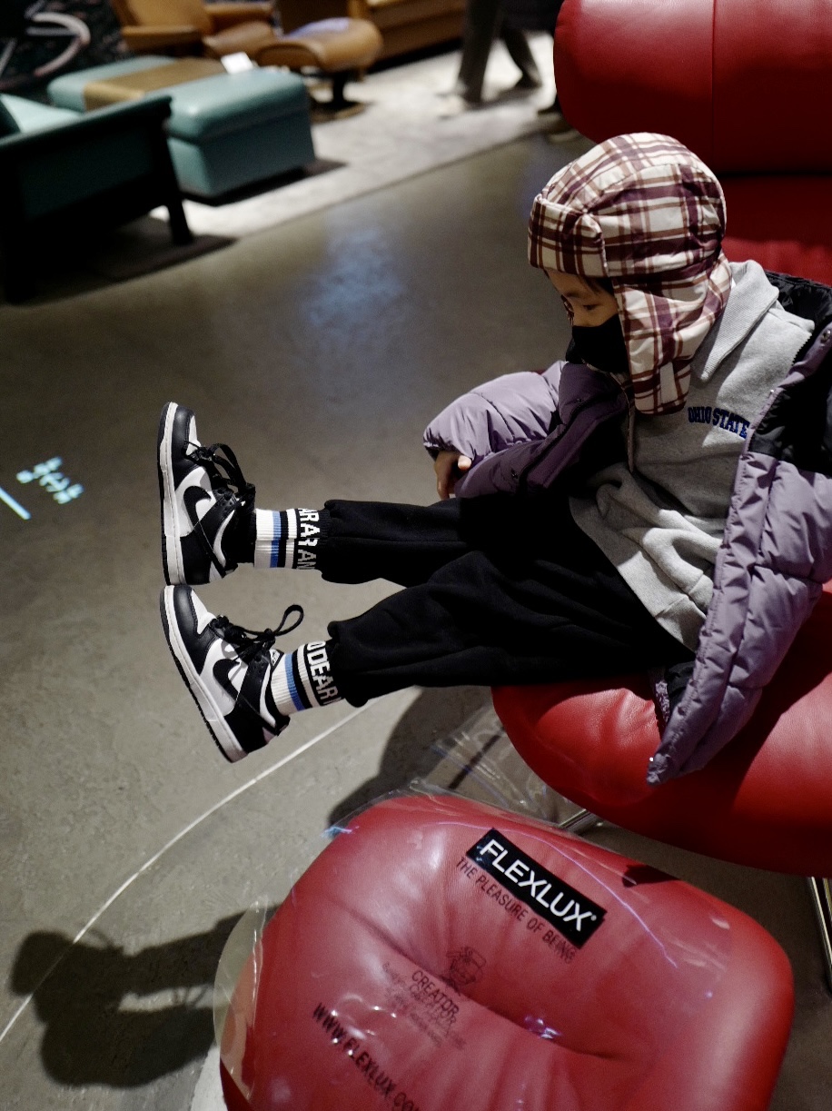 (PS) Nike Dunk Low Black 착용 스타일 - 1