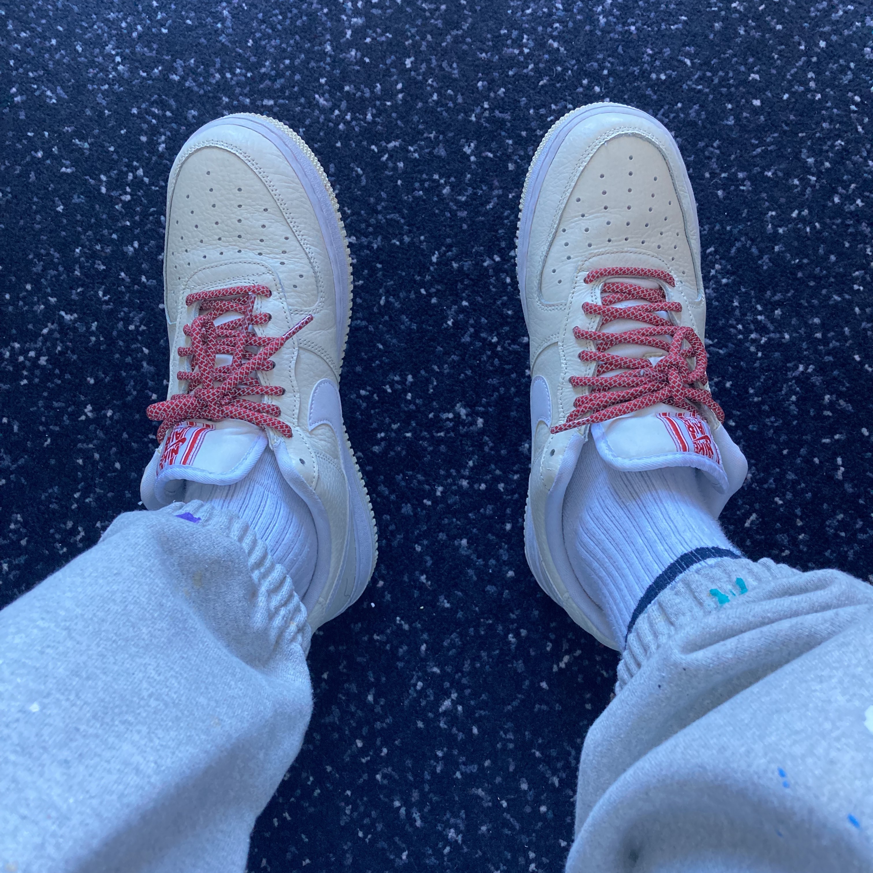 Nike Air Force 1 '07 PRM Popcorn 착용 스타일