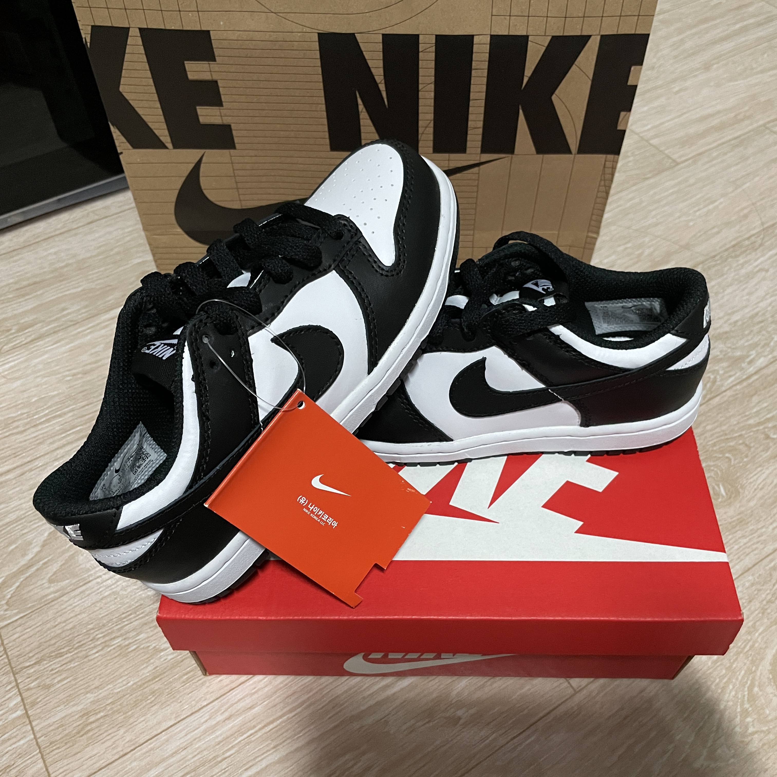 (PS) Nike Dunk Low Black 착용 스타일 - 1