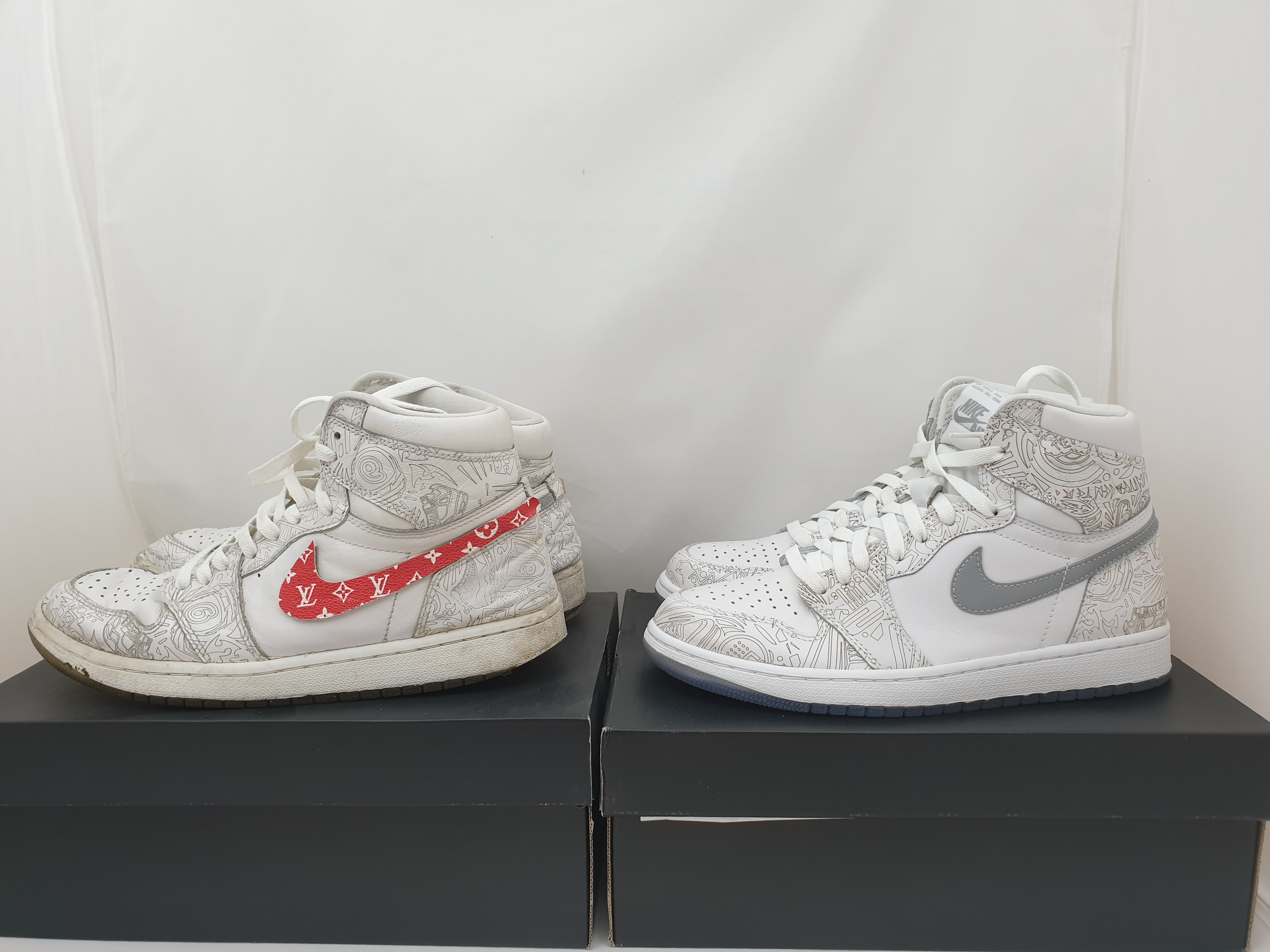 Jordan 1 Retro 30th Anniversary Laser 착용 스타일