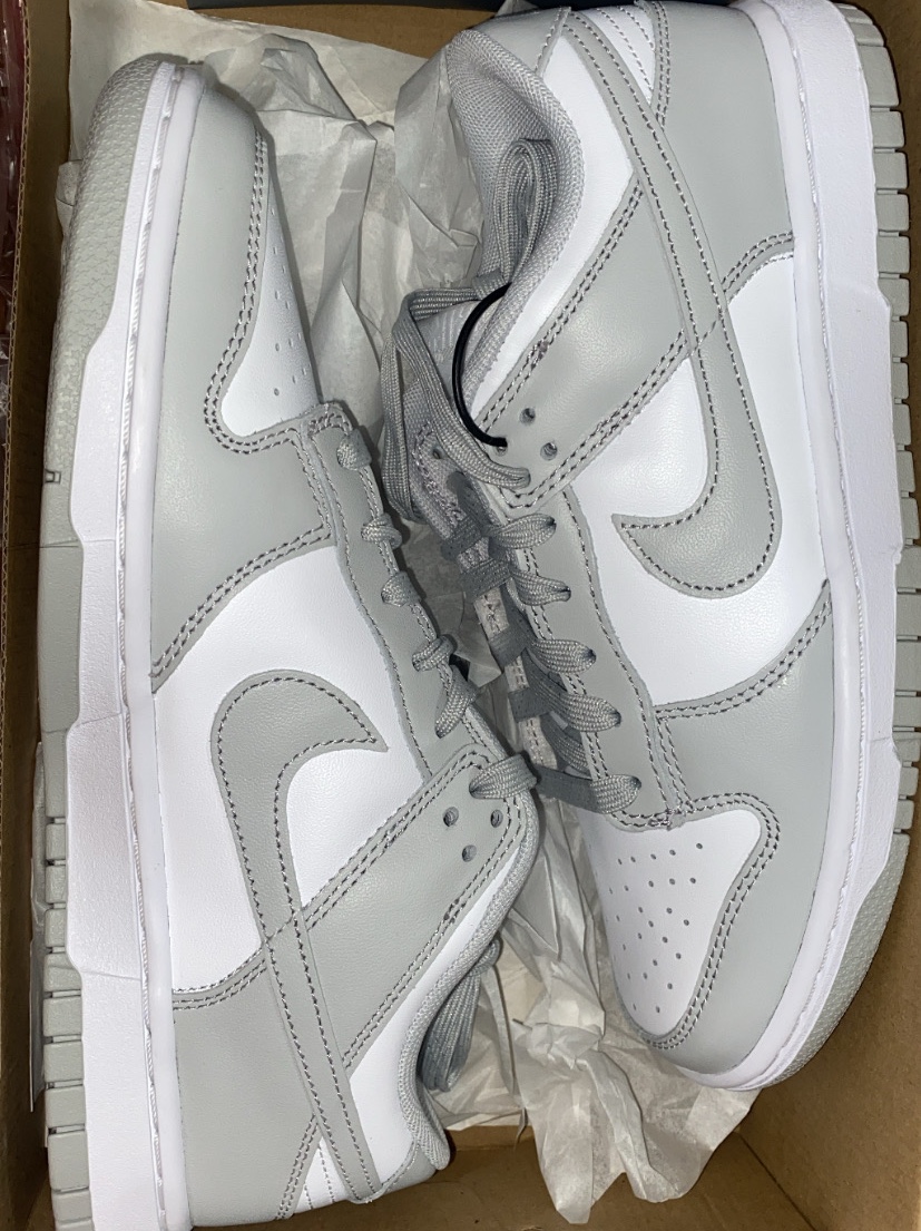 Nike Dunk Low Retro Grey Fog 착용 스타일 - 1