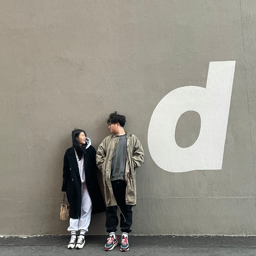 Nike x Sacai x Undercover LDWaffle Midnight Spruce University Red 착용 스타일