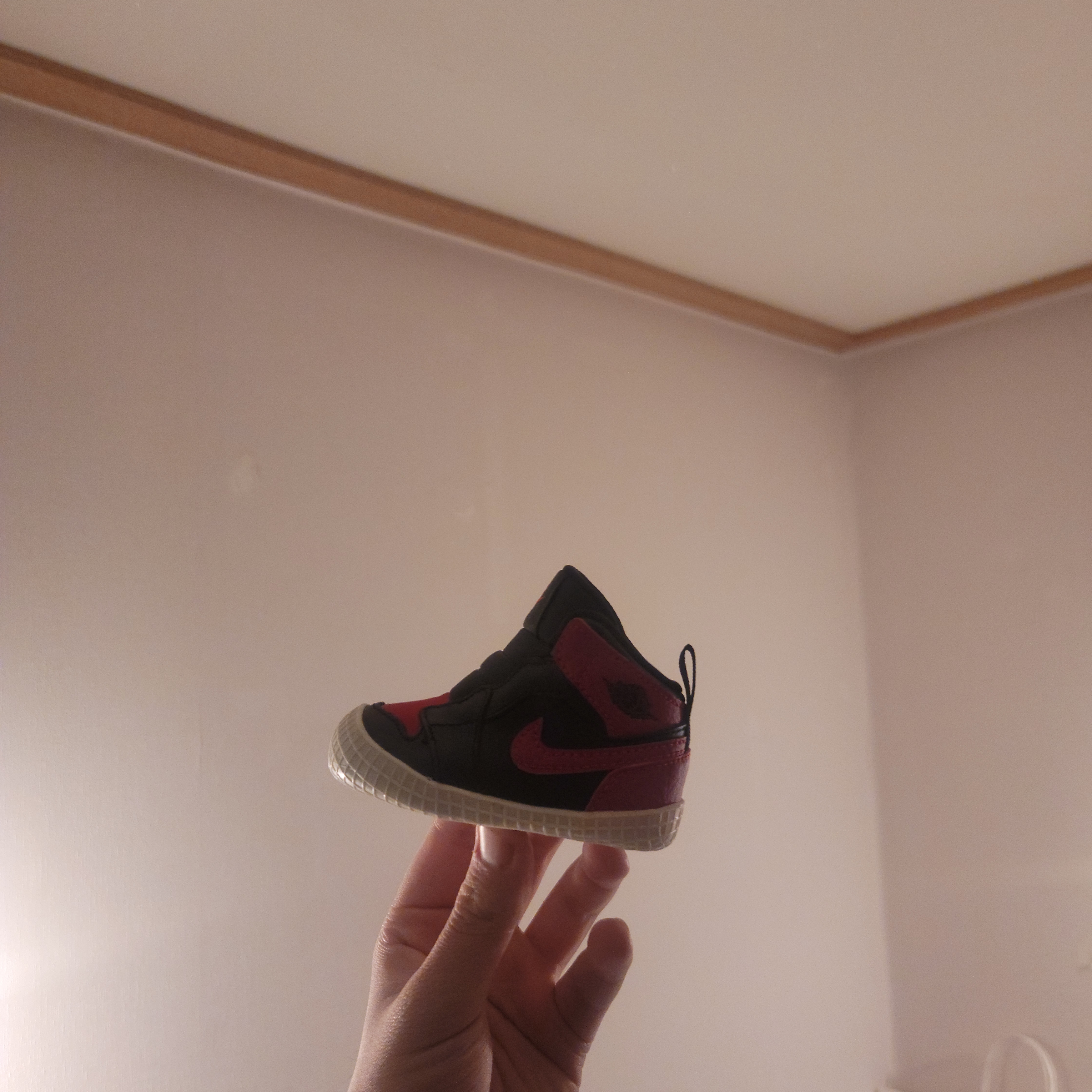 (CB) Jordan 1 Crib Bootie Bred 착용 스타일