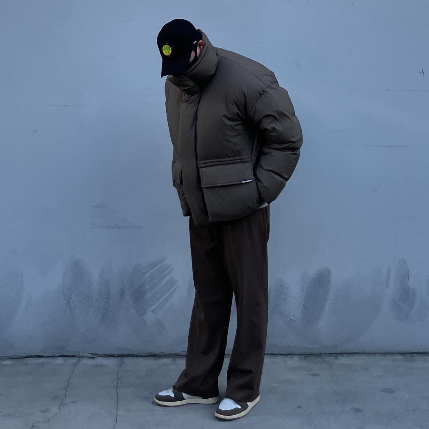 Jordan 1 x Travis Scott Retro High OG SP Mocha 착용 스타일