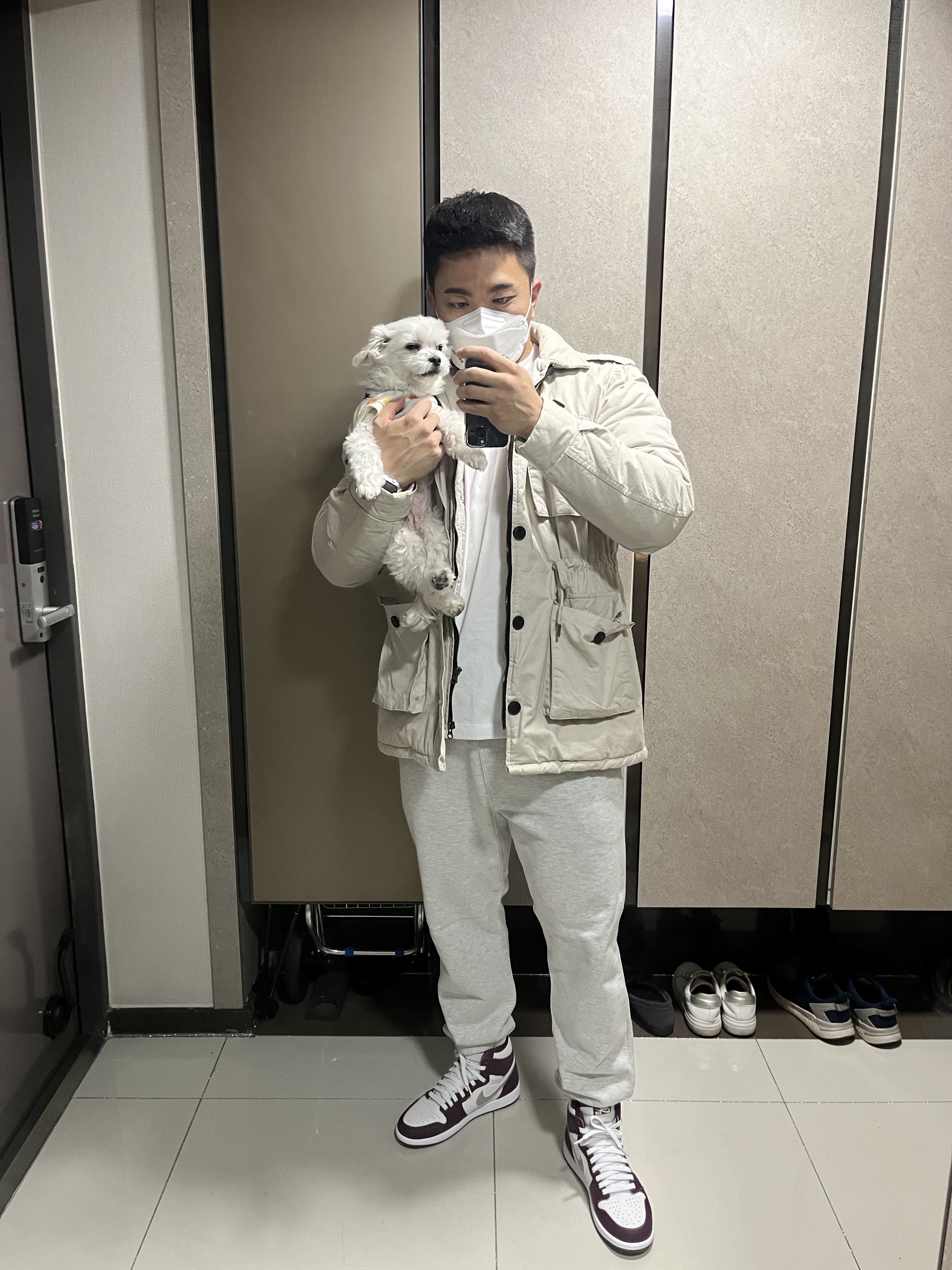 Jordan 1 Retro High OG Bordeaux 착용 스타일