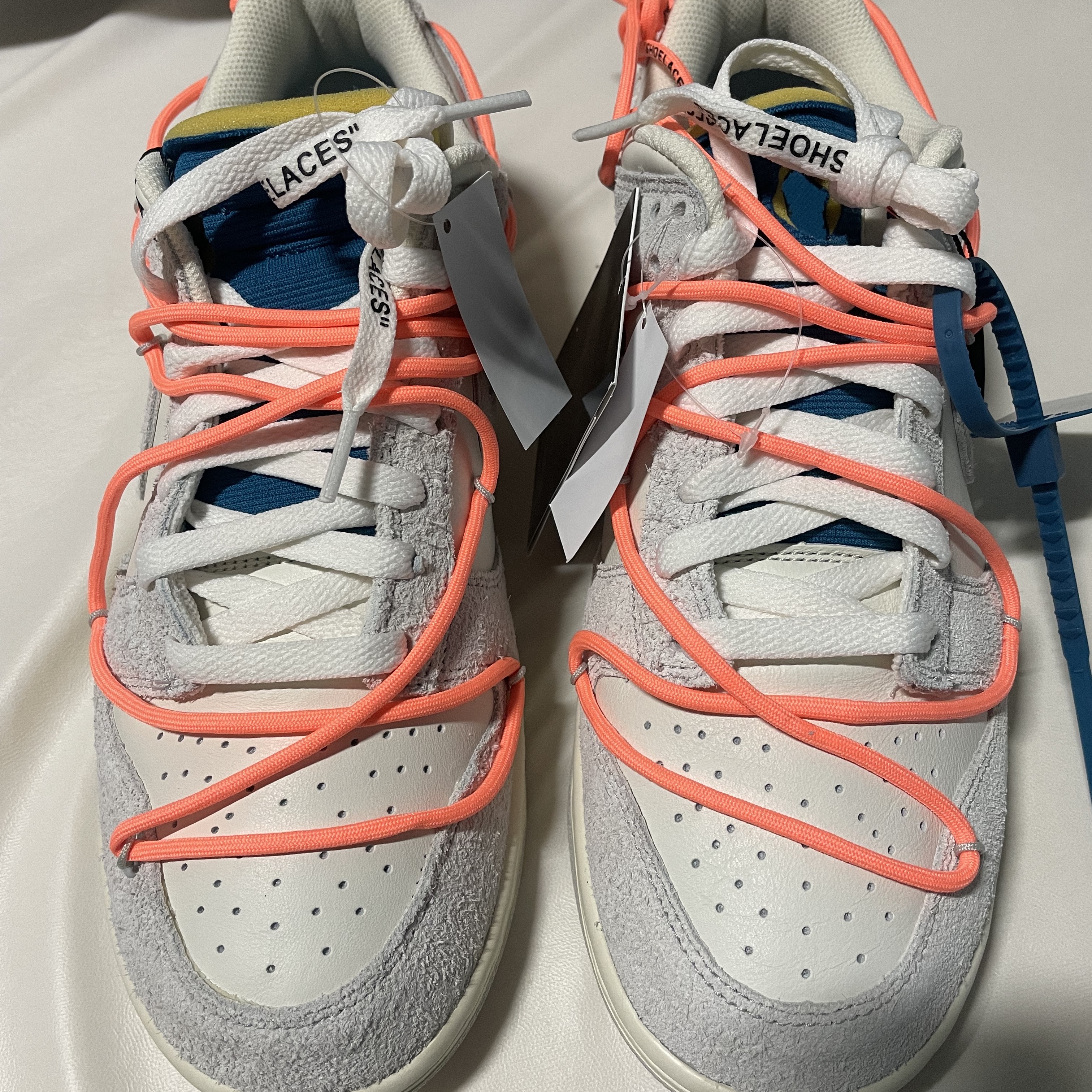 Nike x Off-White Dunk Low The 50 - Lot 19 착용 스타일 - 1