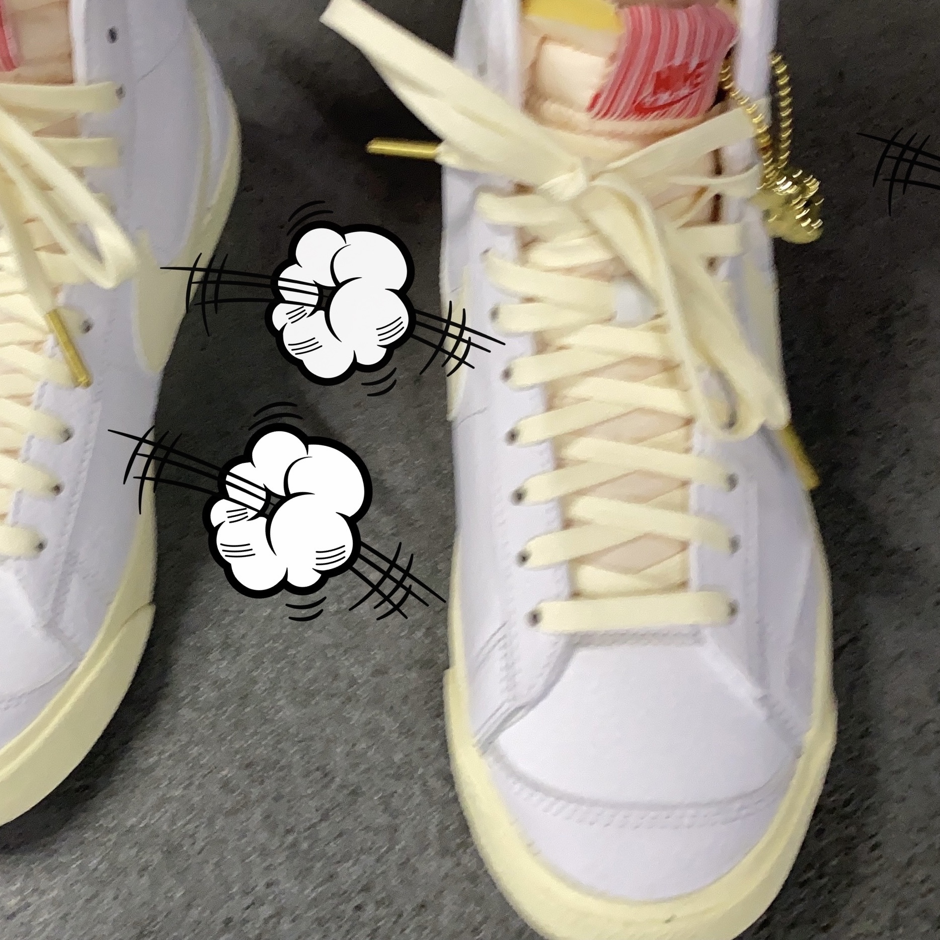 Nike Blazer Mid '77 Vintage Popcorn 착용 스타일 - 2