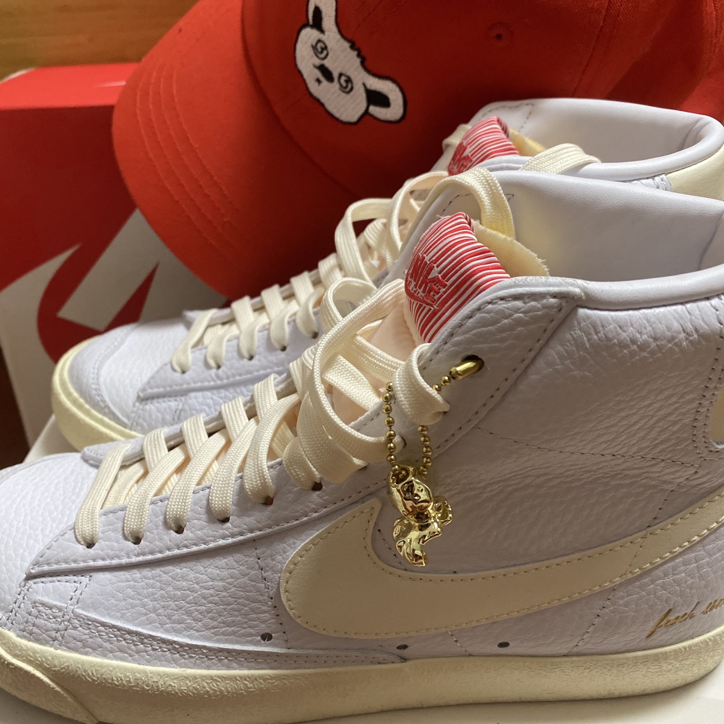 Nike Blazer Mid '77 Vintage Popcorn 착용 스타일 - 3