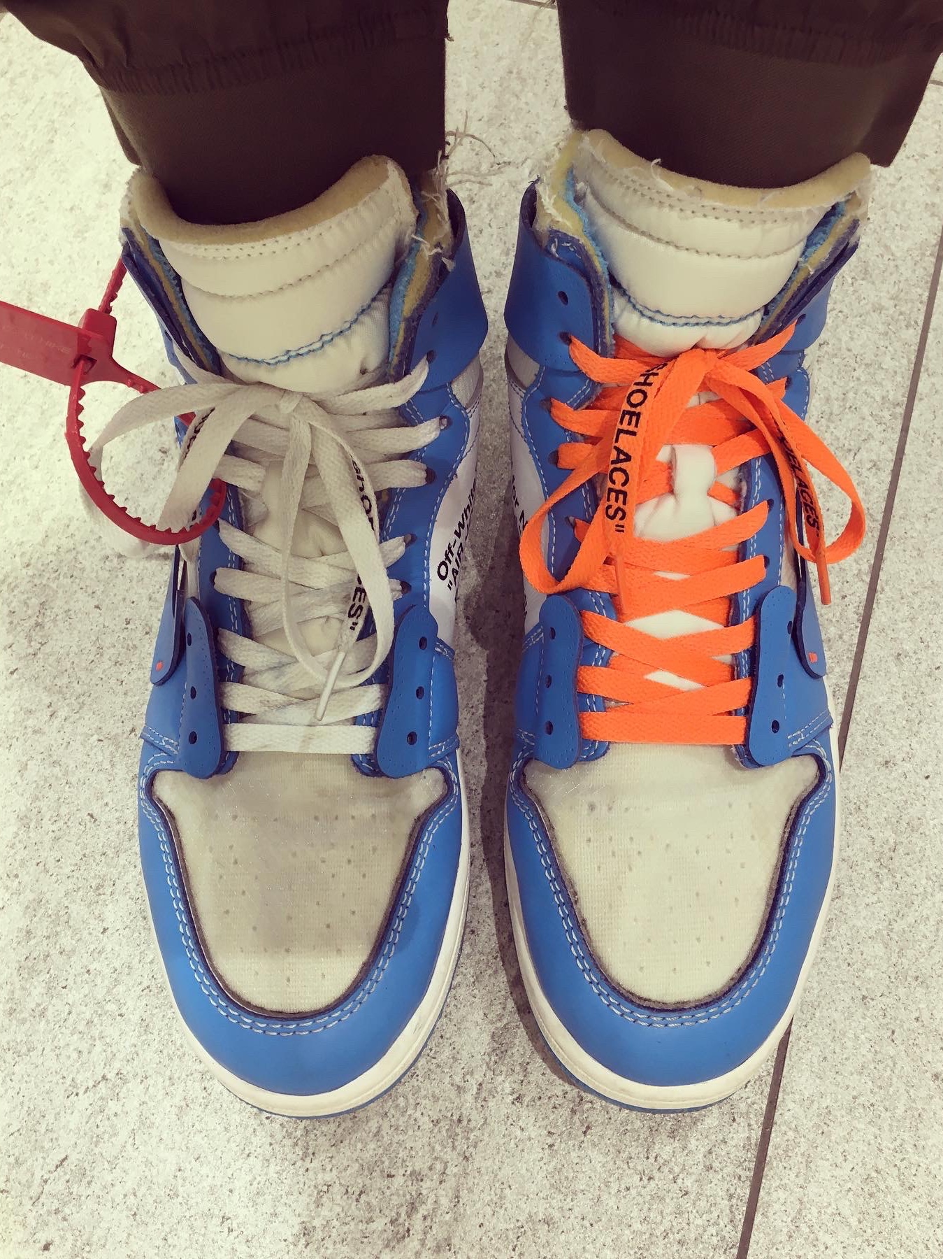 Nike x Tom Sachs Mars Yard Shoe 2.0 Space Camp, Jordan 1 x Off-White Retro High Chicago The Ten ์ฐฉ์ฉ ์คํ์ผ - 5