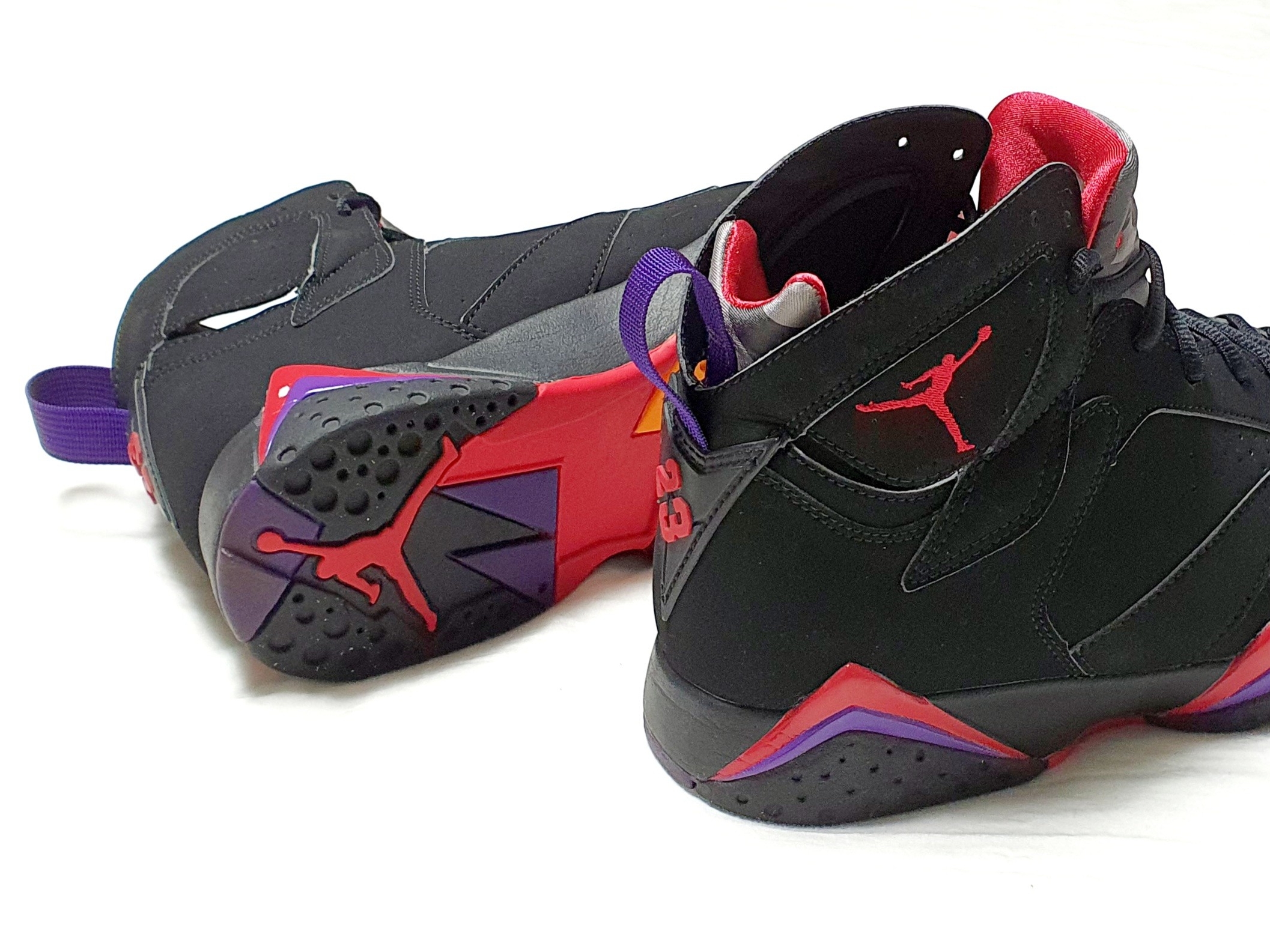 Jordan 7 Retro Raptors 2012 착용 스타일 - 3