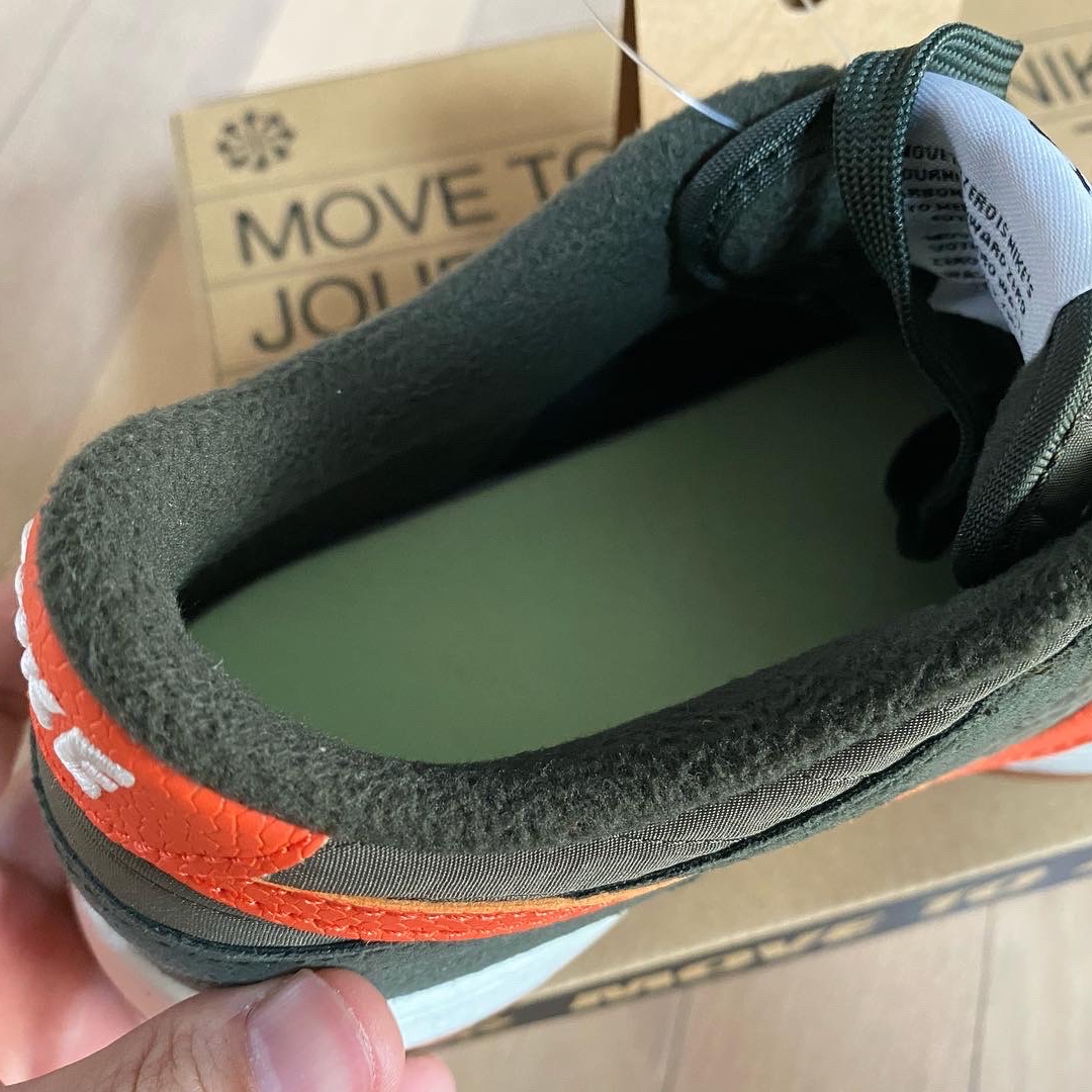 (GS) Nike Dunk Low SE Next Nature Sequoia Olive 착용 스타일 - 4