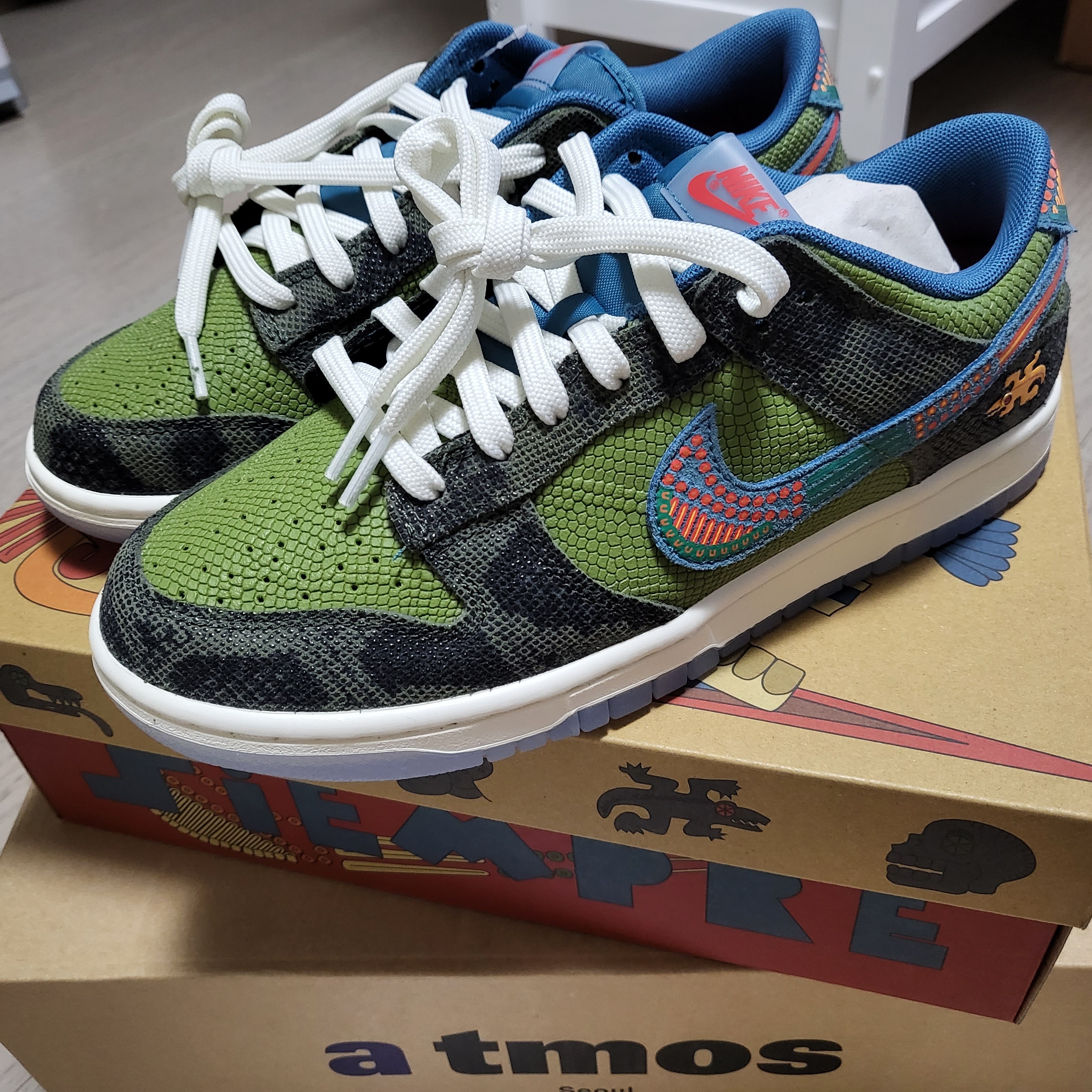 Nike Dunk Low Premium Siempre Familia 착용 스타일 - 1