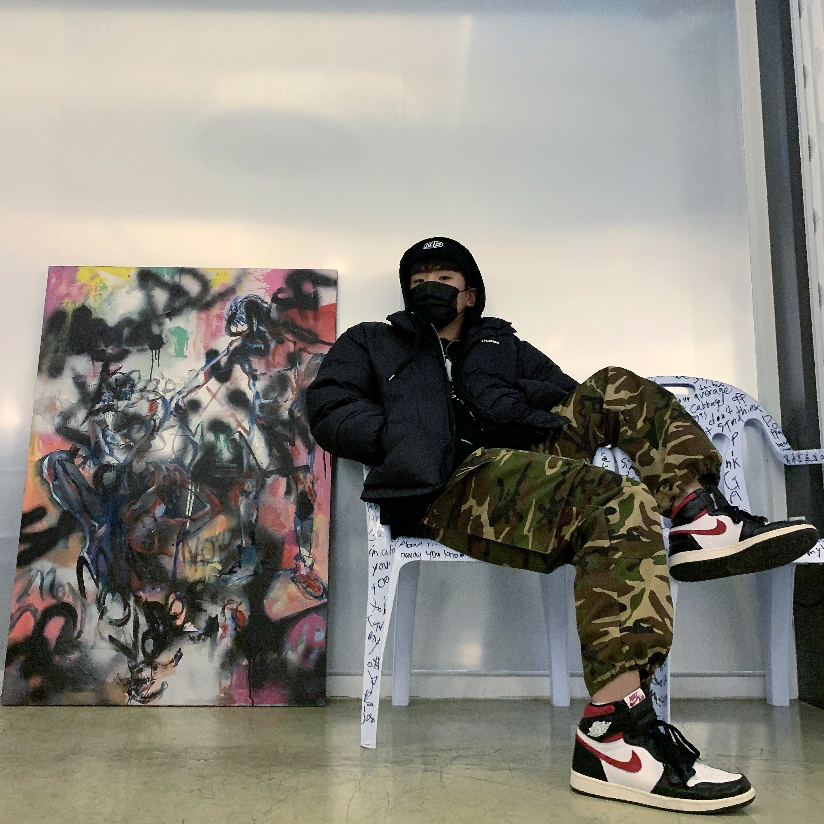 Jordan 1 Retro High OG Gym Red 착용 스타일